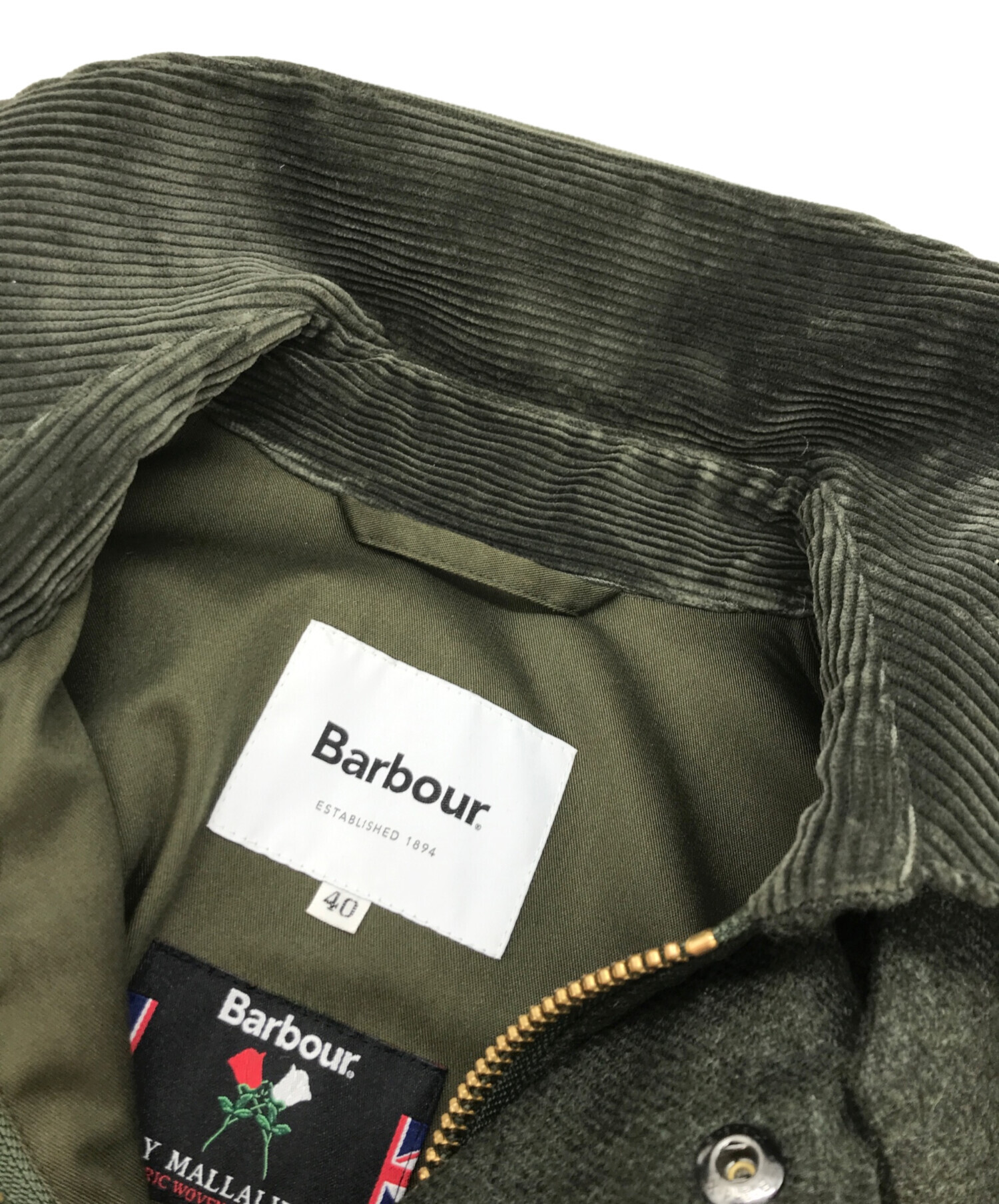 中古・古着通販】Barbour (バブアー) WOOL TWEED BEAUFORT