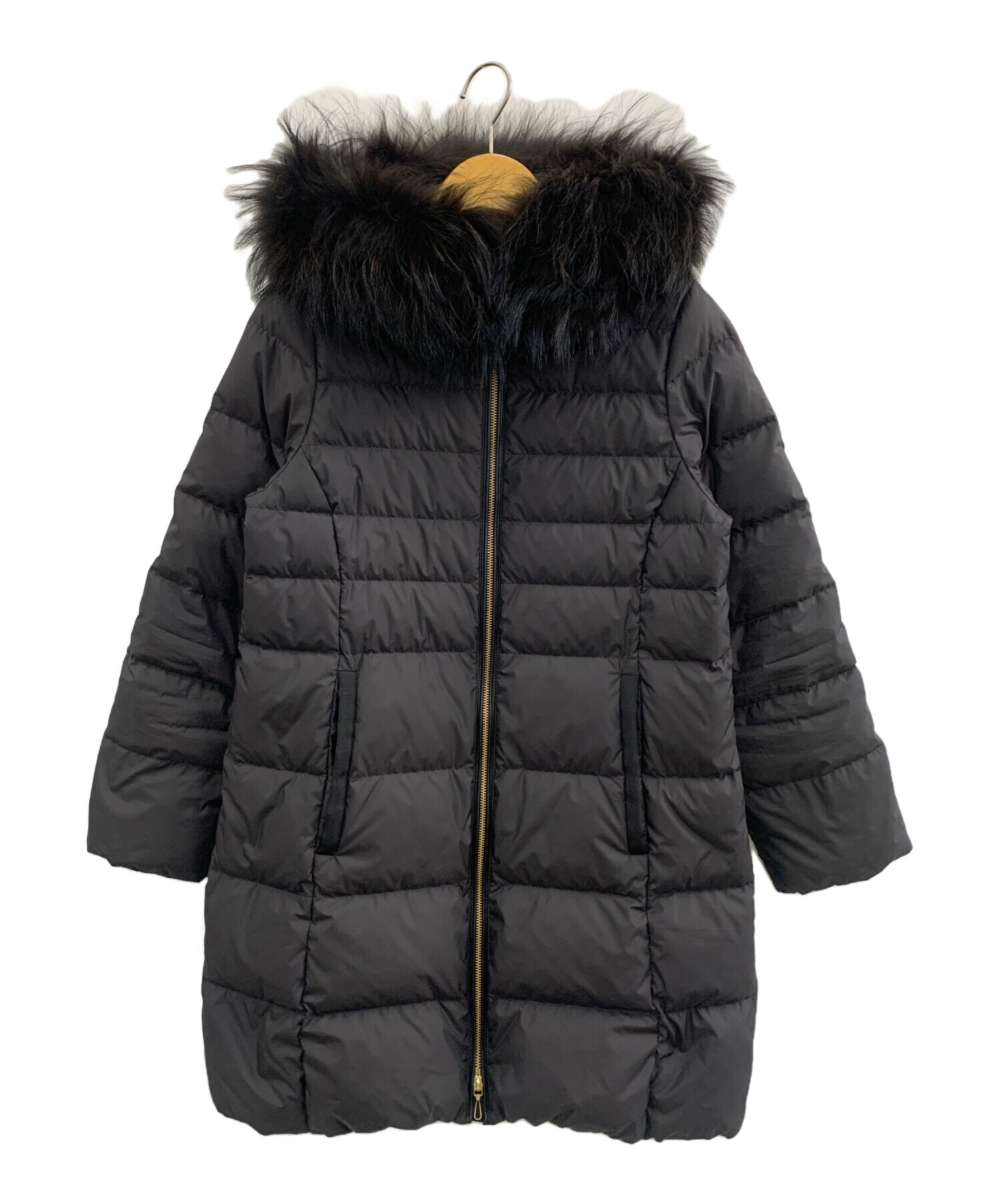 36】ナノユニバース×西川ダウン ロングダウンコート ナノユニバース