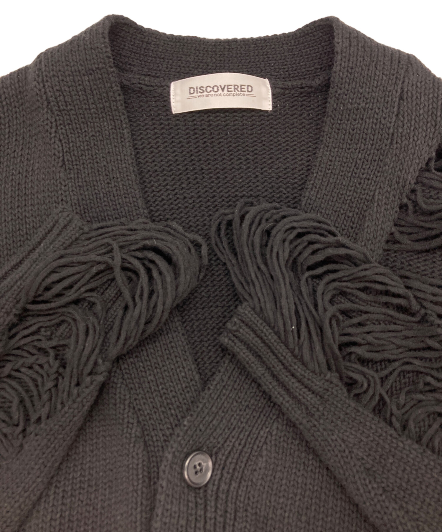 中古・古着通販】DISCOVERED (ディスカバード) DAMAGE COTTON KNIT