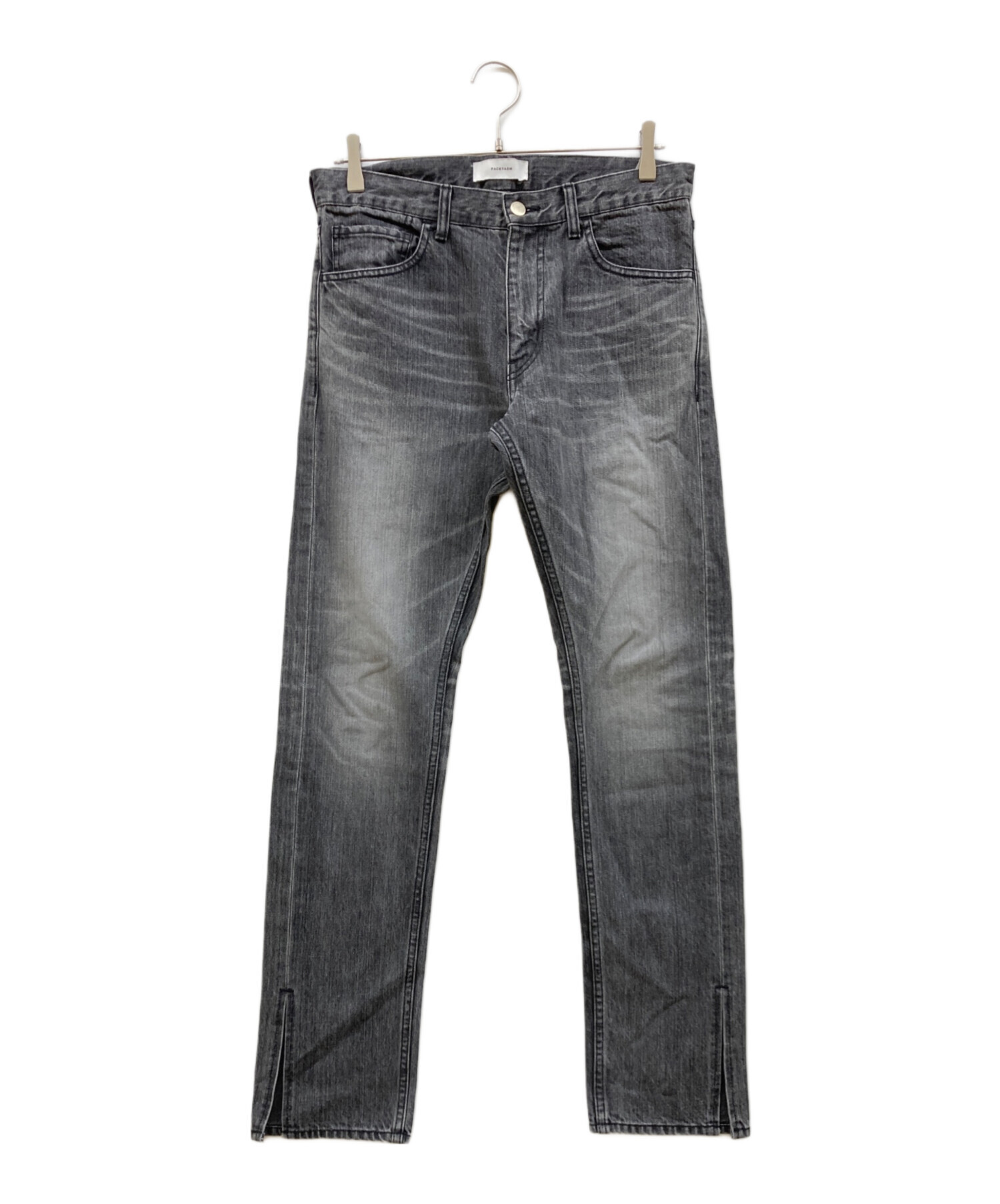 中古・古着通販】FACETASM (ファセッタズム) SLIT DENIM PANTS