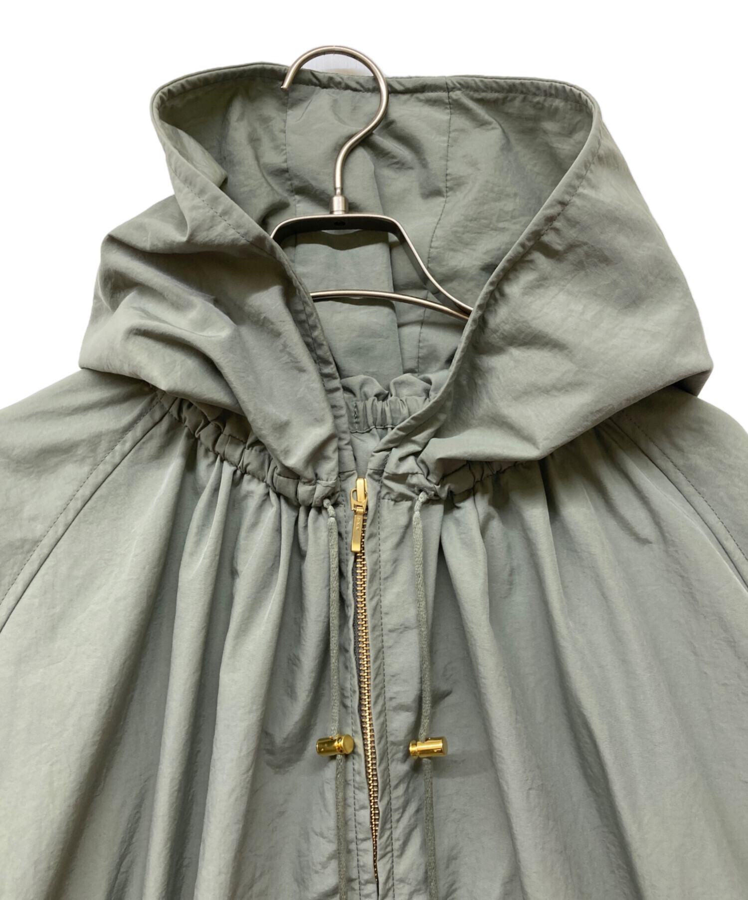 【美品】ユナイテッドアローズグリーンレーベルリラクシング　ギャザーフードブルゾン 中古・古着通販】green label relaxing (グリーンレーベルリラクシング