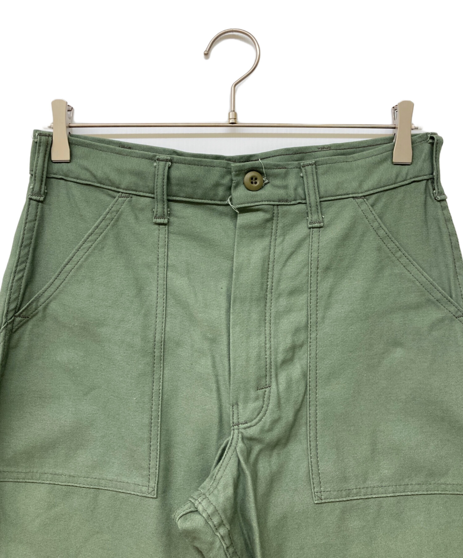 ★未使用 Stan Rayスタンレイ ベイカーパンツ W32 中古・古着通販】Stan Ray (スタンレー) ベイカーパンツ バックサテン