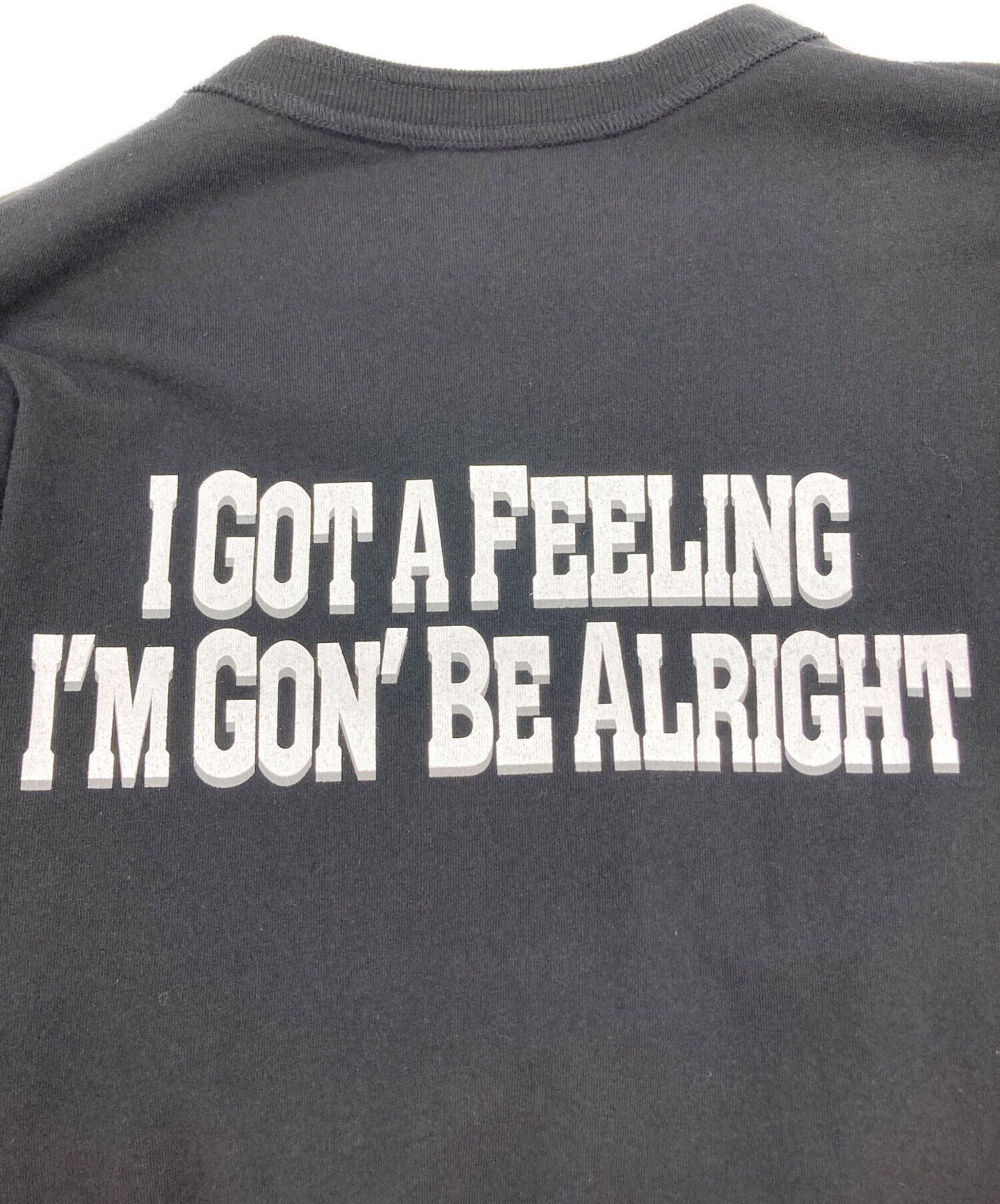 中古・古着通販】sacai (サカイ) Back Print L/S T-Shirt ブラック