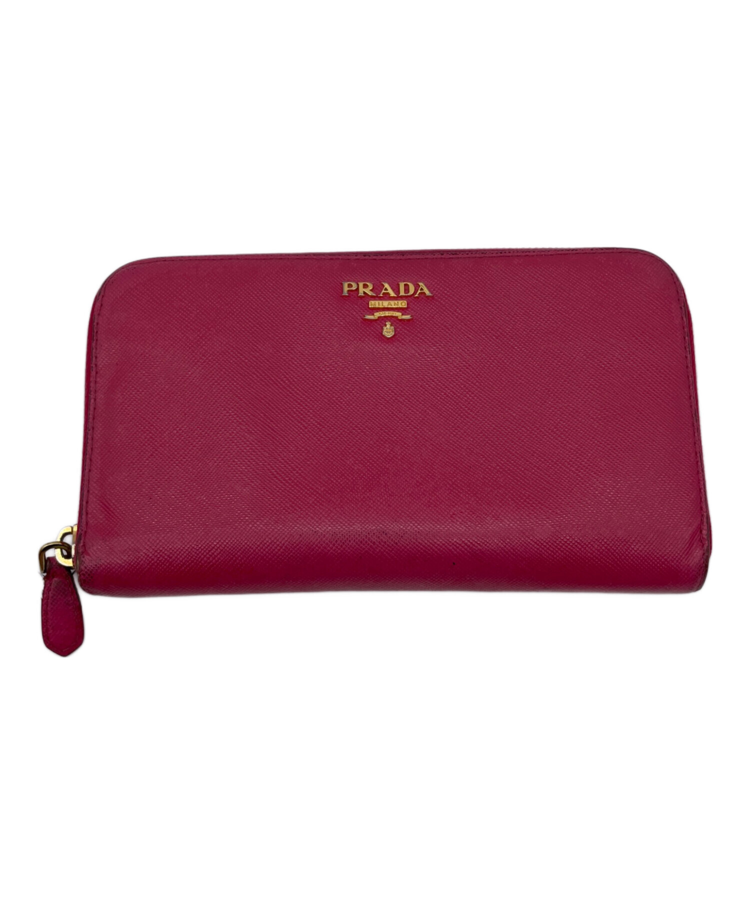 中古・古着通販】PRADA (プラダ) 長財布 ショッキングピンク｜ブランド 