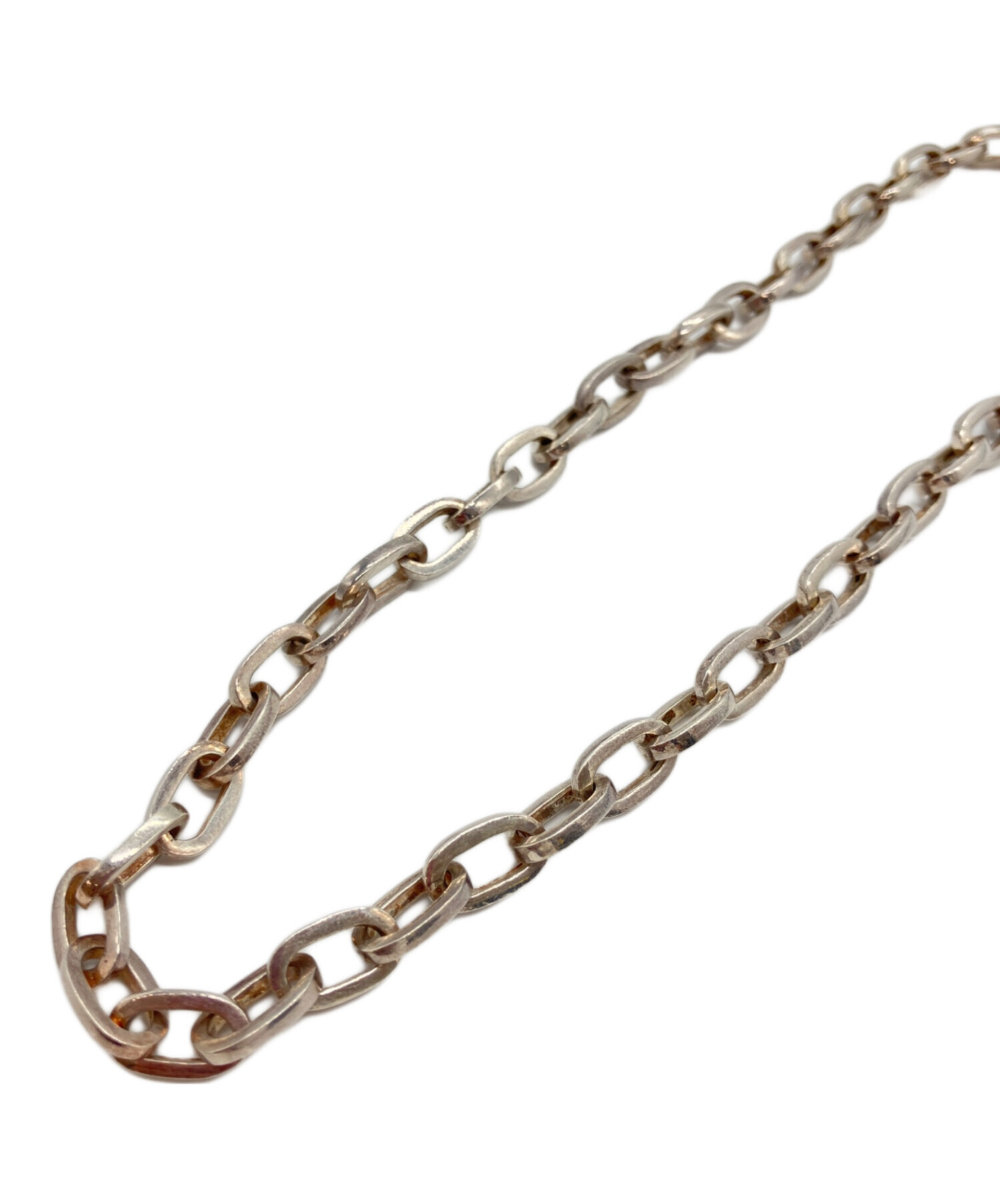 中古・古着通販】blanc iris (ブランイリス) B CHAIN NECKLACE サイズ 