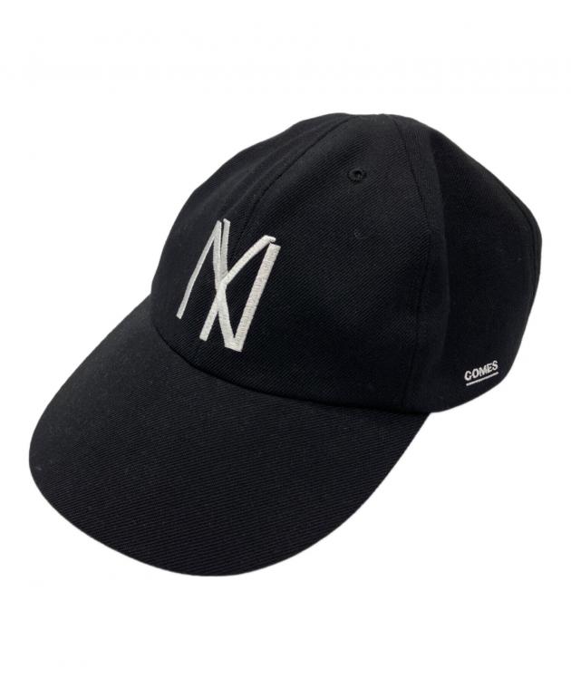 comes and goes cap black BIG KNIT | COMESANDGOES(カムズアンド