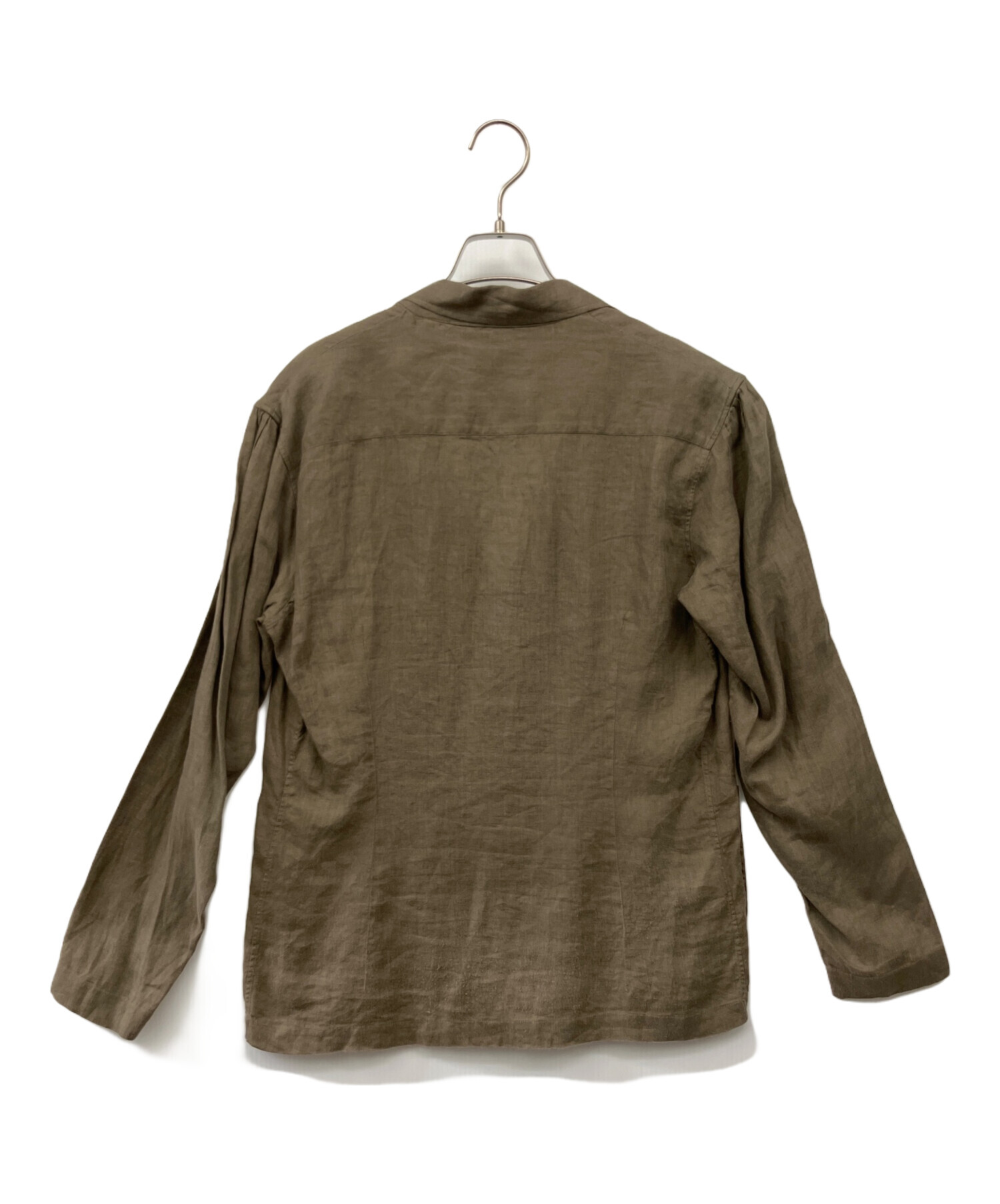 中古・古着通販】LARDINI (ラルディーニ) リネンジャケット オリーブ
