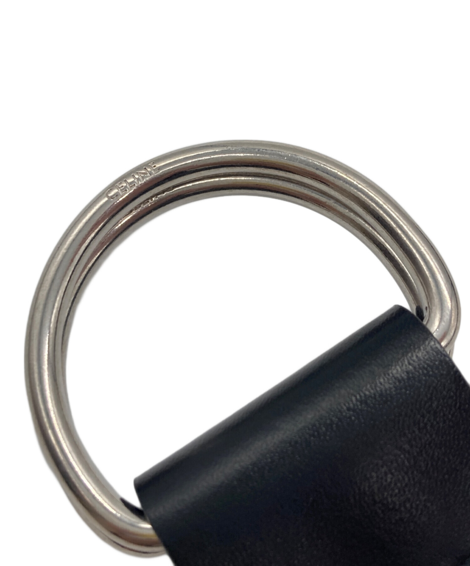 中古・古着通販】CELINE (セリーヌ) ミディアム ダブルリングベルト 中古・古着通販】CELINE (セリーヌ) ミディアム ダブルリングベルト