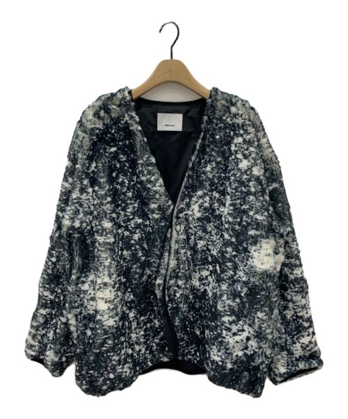 08sircus STUDIOUS別注 ペインティングシープ ボア ジャケット 08sircus/ゼロハチサーカス】《STUDIOUS別注》ペインティング