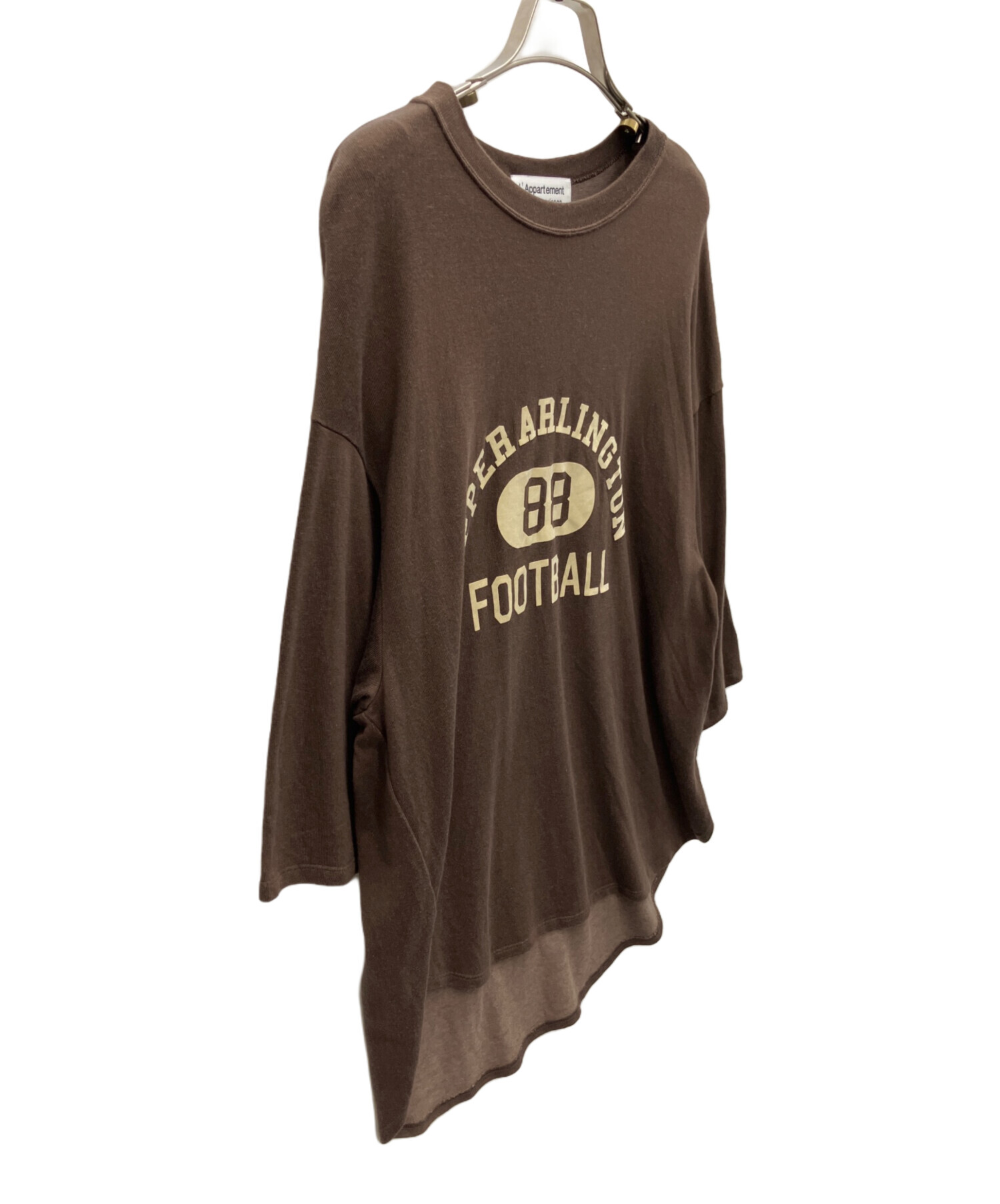 L'Appartement DEUXIEME CLASSE - L'Appartement 【AMERICANA】Football T-sh タグ付L'Appartement Americana Football T-sh L'Appartement DEUXIEME