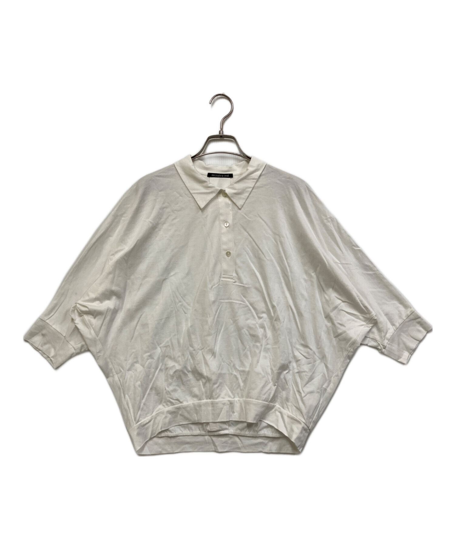 中古・古着通販】mizuiro-ind (ミズイロインド) コクーンポロプル 