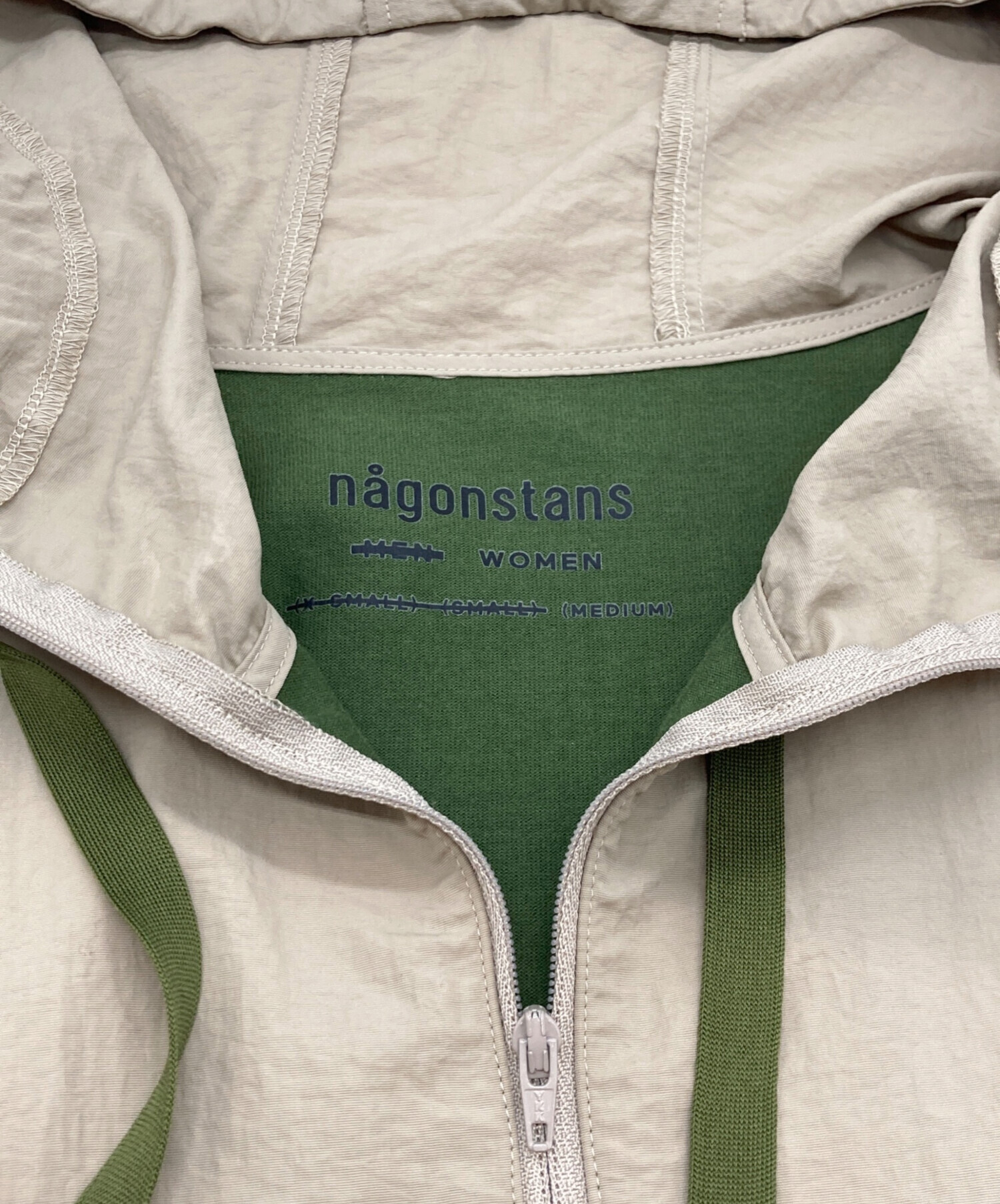 ナゴンスタンス 未使用品 Thick Jersey フーディプルオーバー 中古・古着通販】nagonstans (ナゴンスタンス) Thick Jersey Hoodie