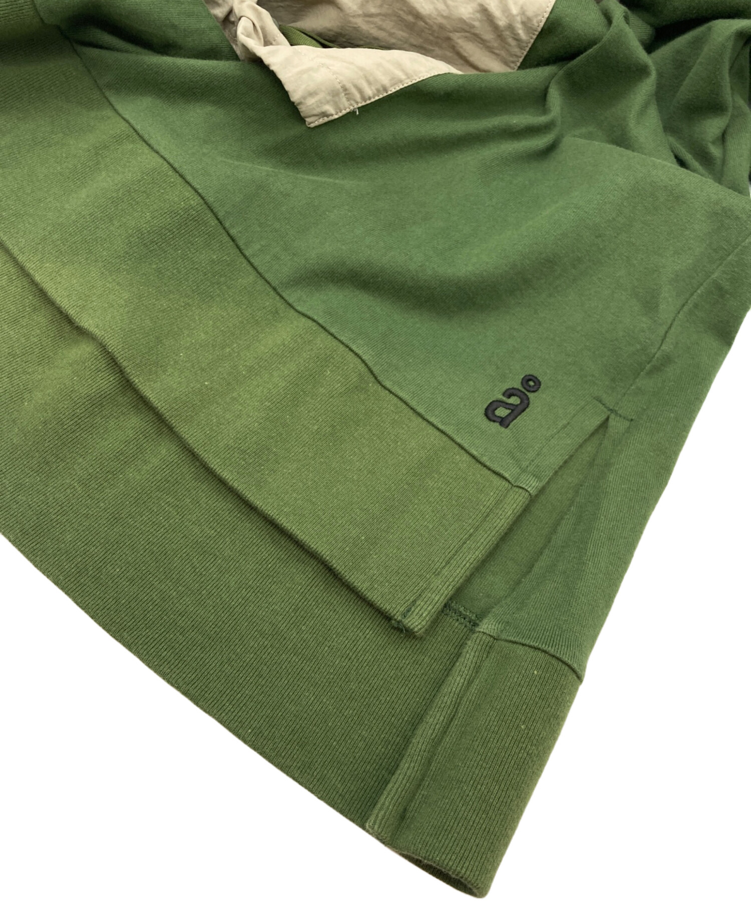 中古・古着通販】nagonstans (ナゴンスタンス) Thick Jersey Hoodie