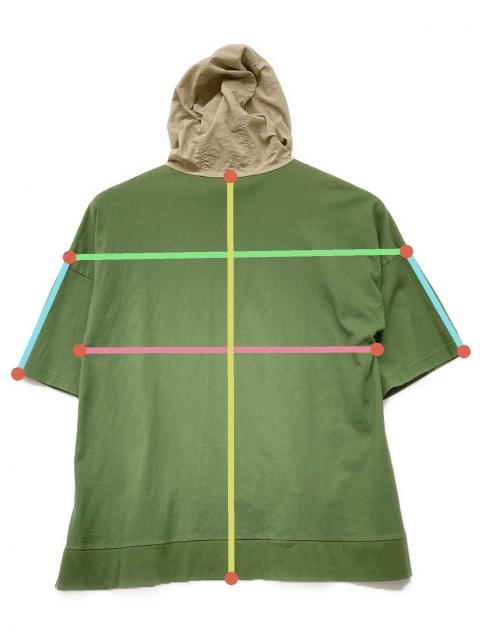 中古・古着通販】nagonstans (ナゴンスタンス) Thick Jersey Hoodie