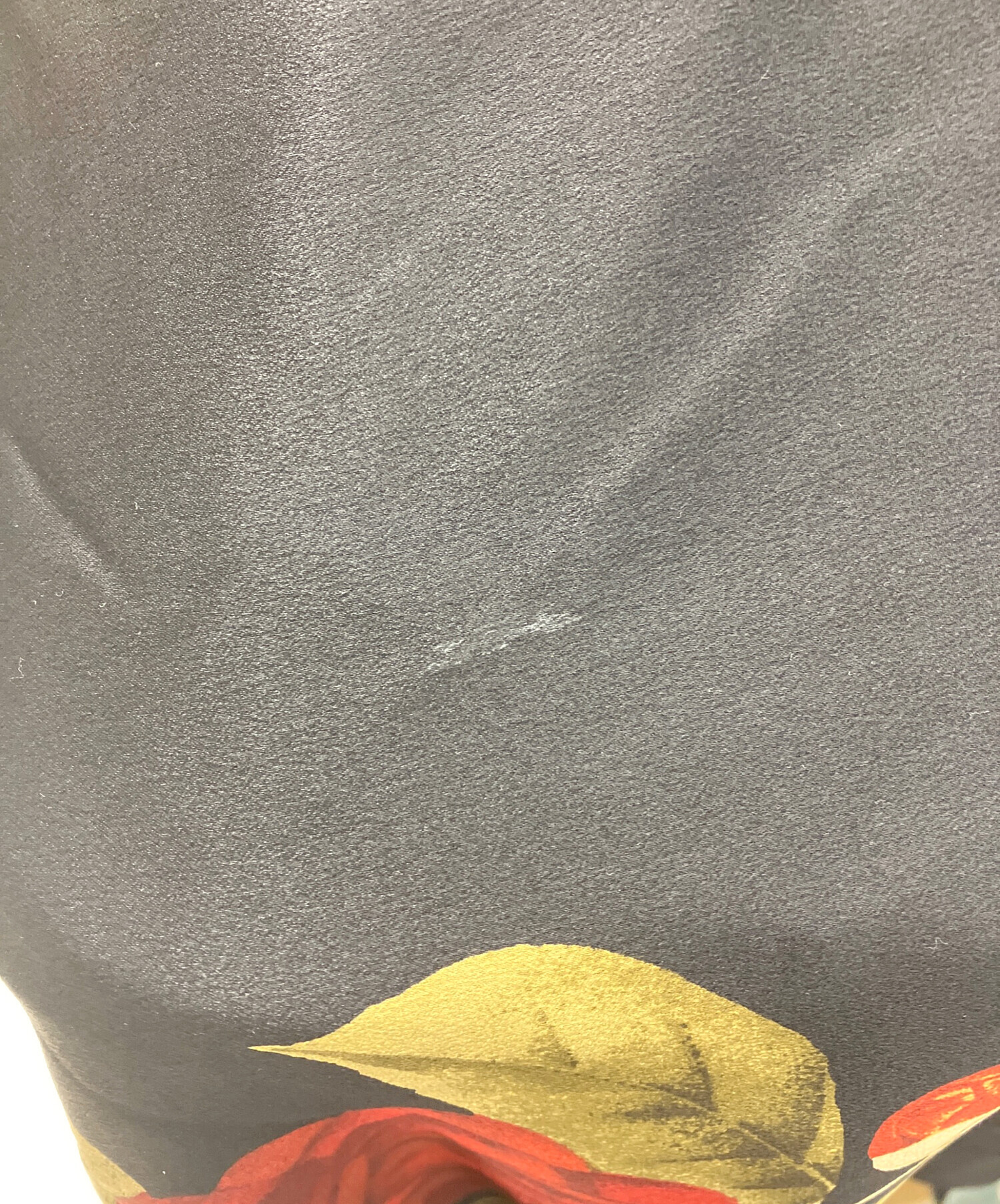 中古・古着通販】CHANEL (シャネル) シルクスカーフ ブラック