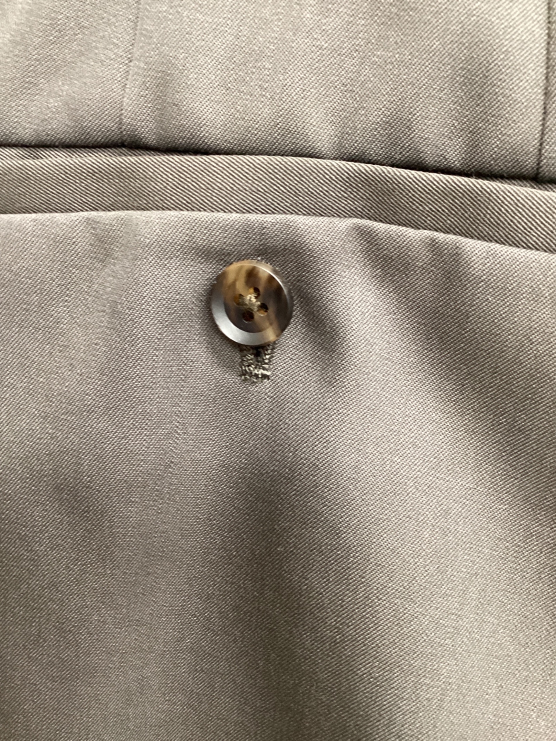 中古・古着通販】stein (シュタイン) WIDE TAPERED TROUSERS ブラウン