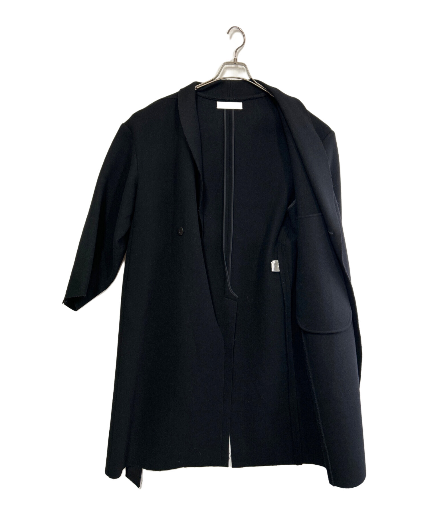 中古・古着通販】ETHOSENS (エトセンス) メルトンロングコート