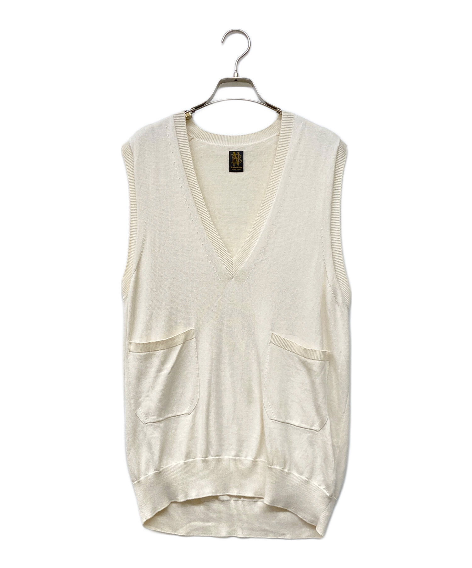 中古・古着通販】BATONER (バトナ―) THE SEAISLAND COTTON V NECK