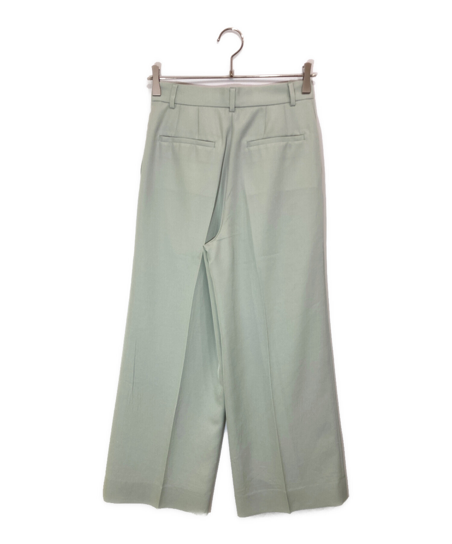 中古・古着通販】ANAYI (アナイ) センタープレスパンツ ミント