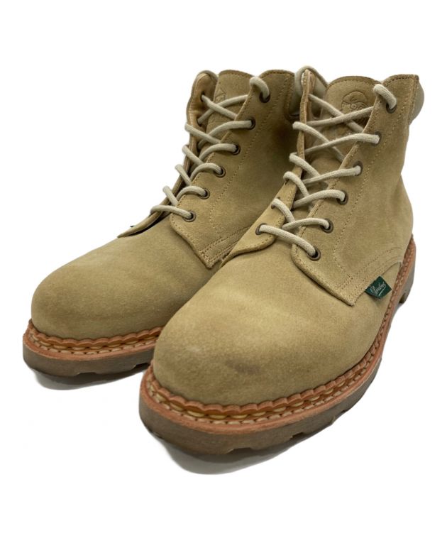 中古・古着通販】PARABOOT (パラブーツ) レースアップブーツ ベージュ 