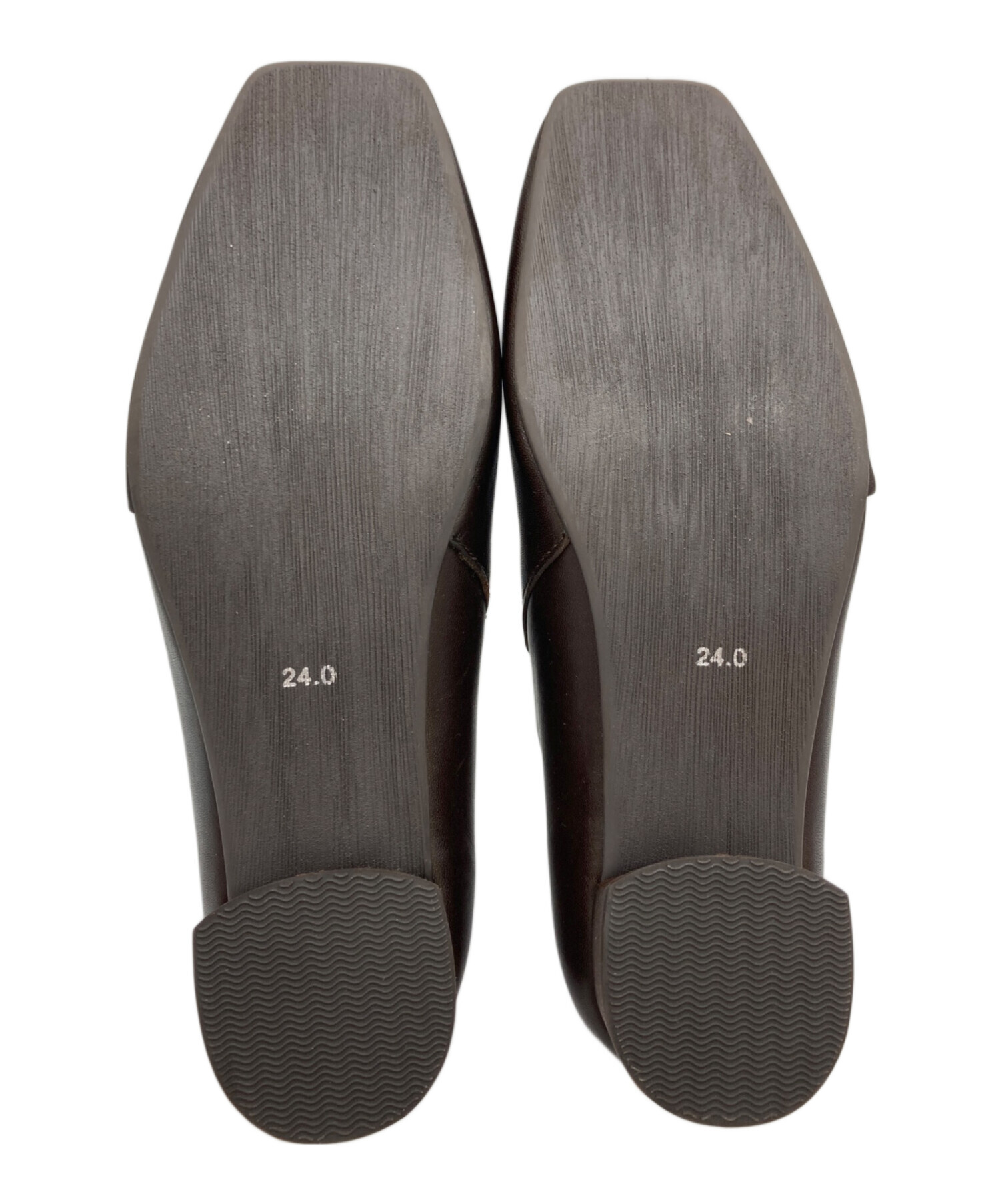 中古・古着通販】ing (イング) 2wayバブーシュパンプス ブラウン