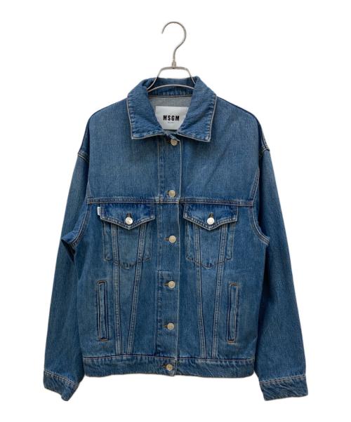 中古・古着通販】MSGM (エムエスジーエム) バックロゴデニムジャケット 
