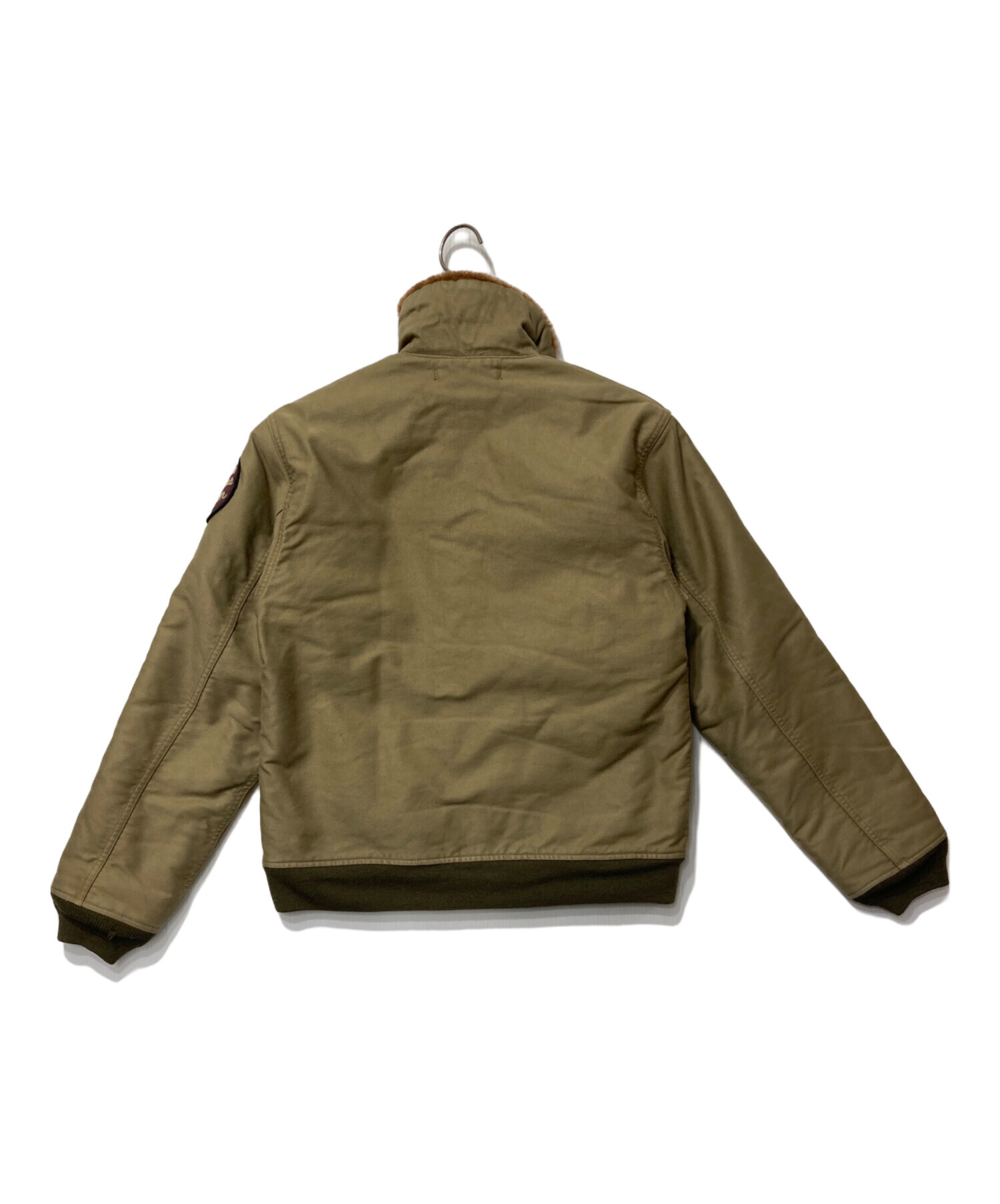 中古・古着通販】RADIALL (ラディアル) ボアデッキジャケット カーキ