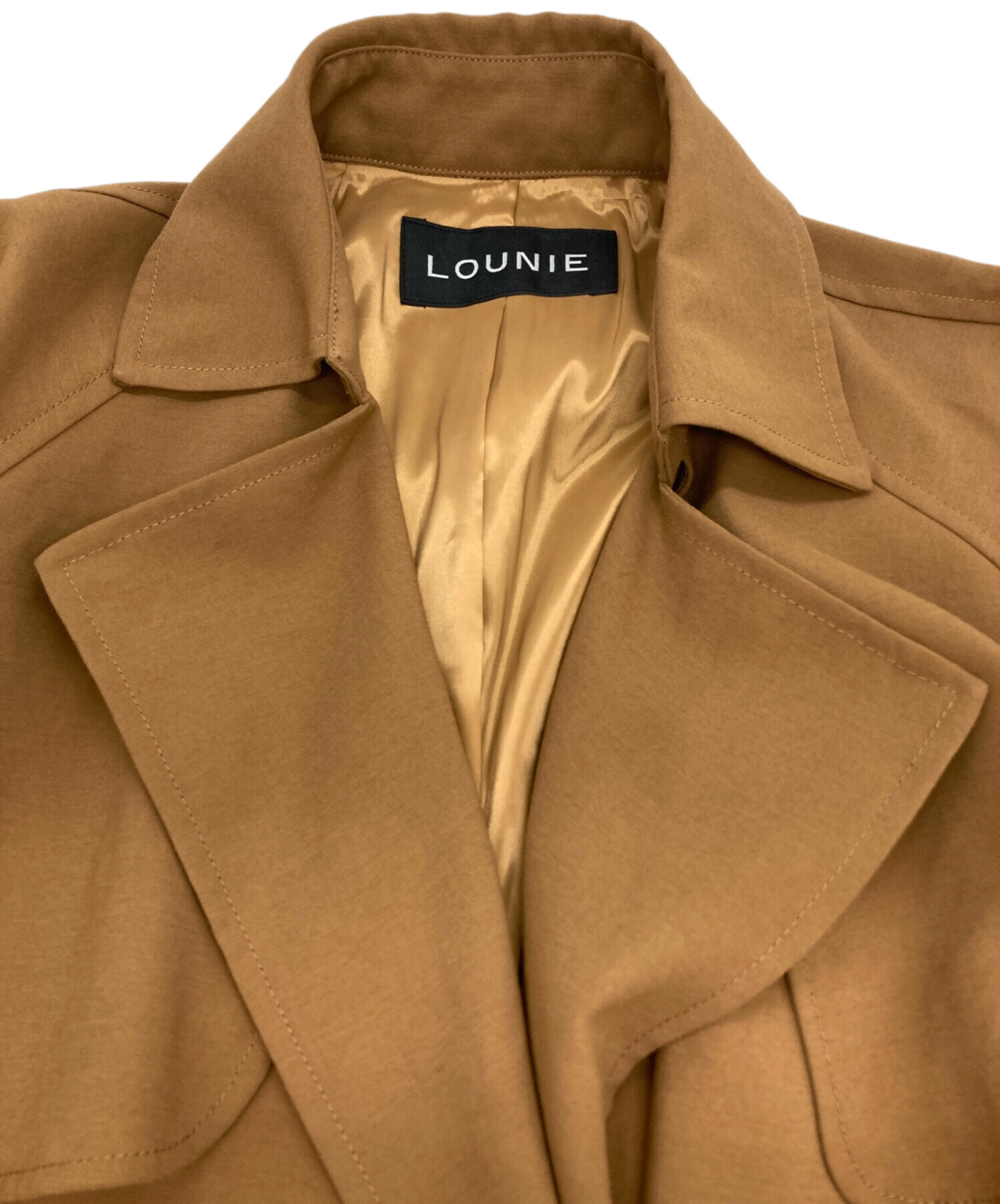 中古・古着通販】LOUNIE (ルーニー) トレンチコート ブラウン サイズ
