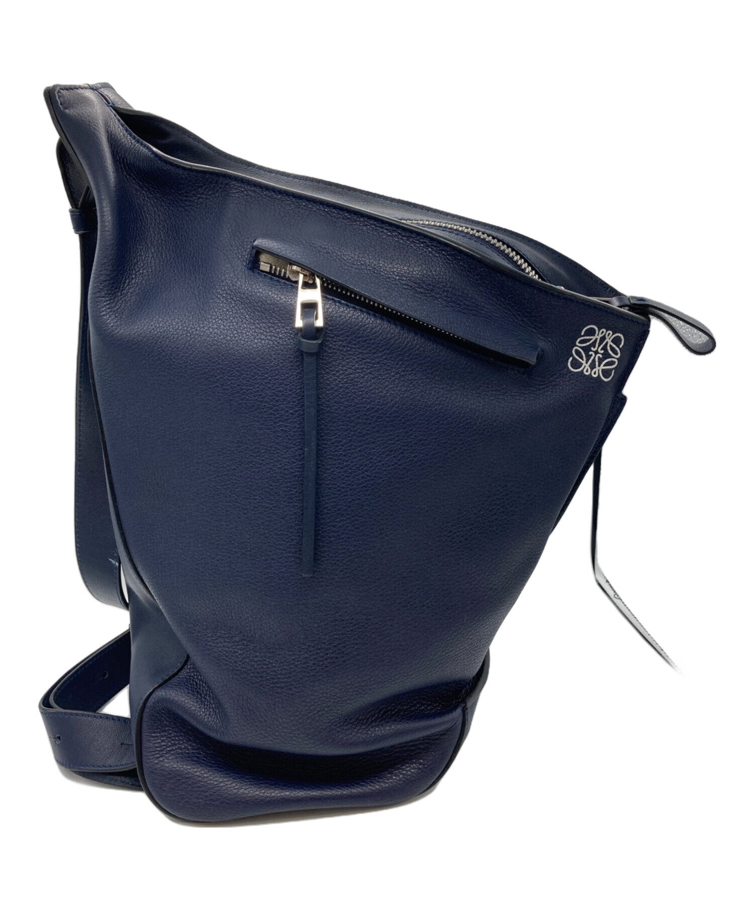 中古・古着通販】LOEWE (ロエベ) ワンショルダーバッグ ネイビー 