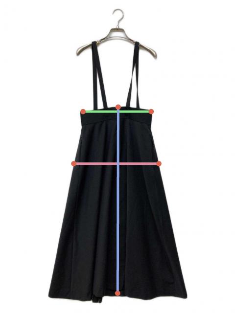 美品 24年モデル ANAYI アナイ ウールトロピカル ジャンパースカート ANAYI スカート 「セットアップ対応商品」ウールトロピカル ジャンパー