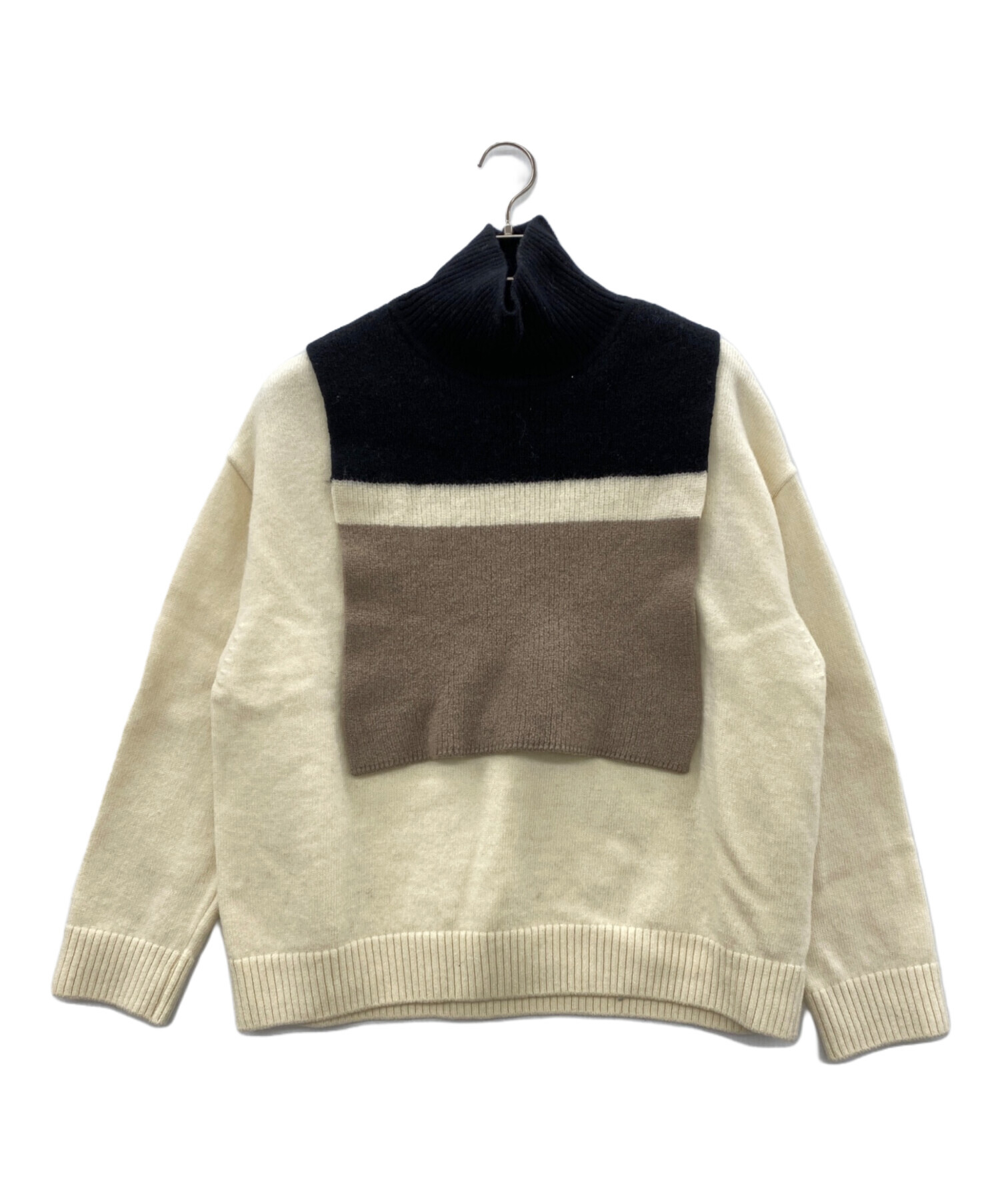 CULLNI クルニ ニット・セーター メンズ 【古着】【中古】 中古・古着通販】CULLNI (クルニ) タートルネックレイヤーニット