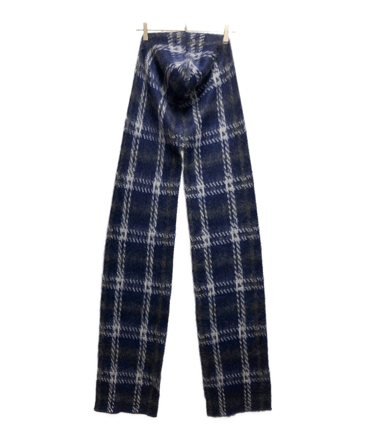 中古・古着通販】LE CIEL BLEU (ルシェルブルー) Check Knit Coat