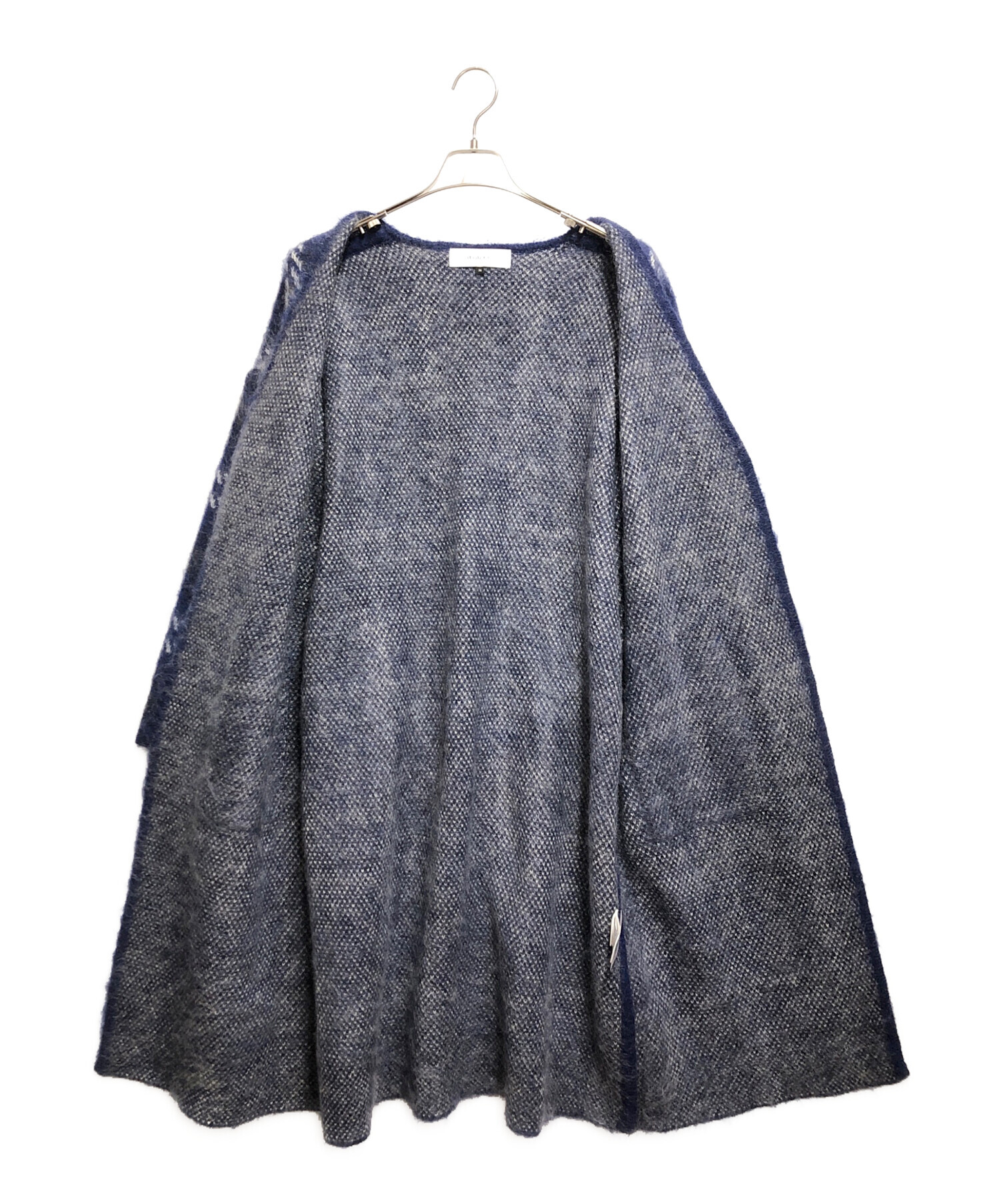 中古・古着通販】LE CIEL BLEU (ルシェルブルー) Check Knit Coat