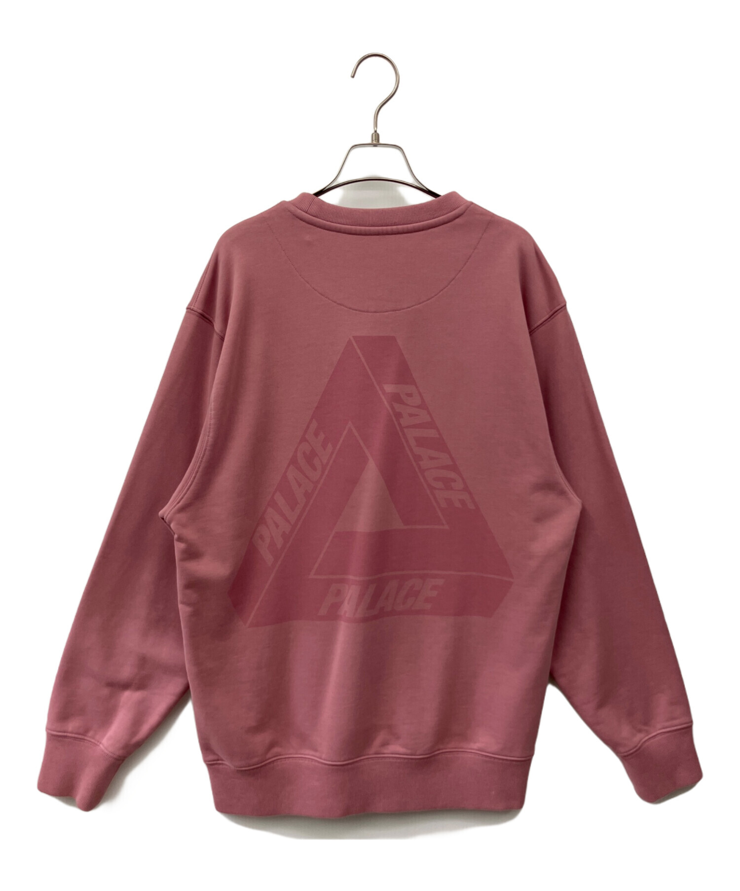 中古・古着通販】PALACE (パレス) クルーネックスウェット ピンク 