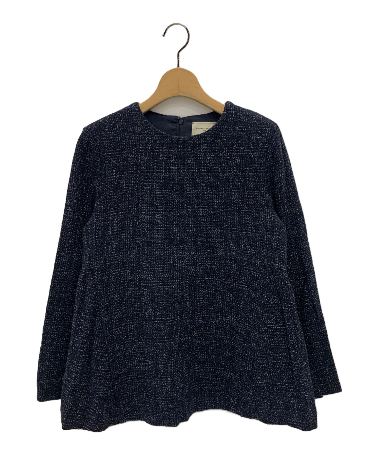 UNITED ARROWS ツイードベスト 美品 ブラウス2点セット 36サイズ 中古・古着通販】UNITED ARROWS (ユナイテッドアローズ) ミックス