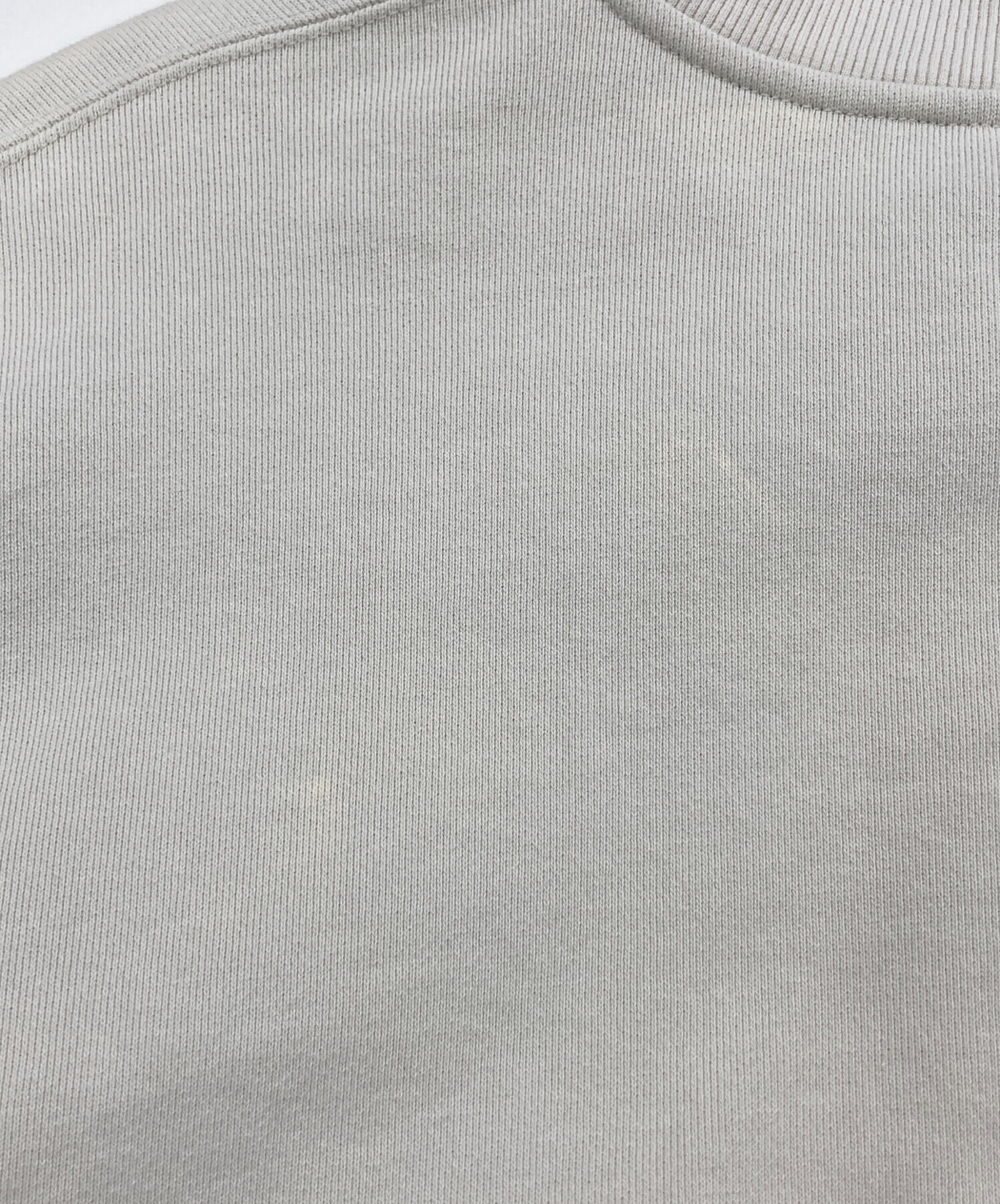 中古・古着通販】KEBOZ (ケボズ) ハーフジップスウェット ベージュ 