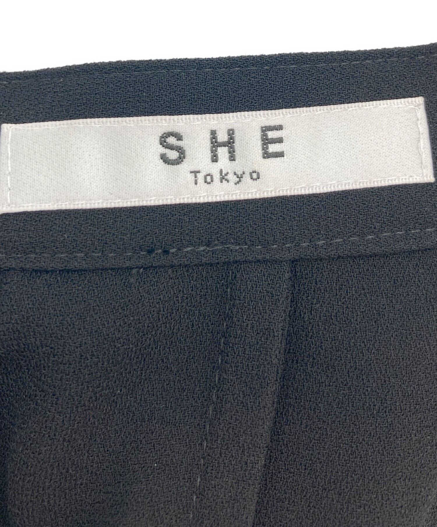 中古・古着通販】SHE TOKYO (シートーキョー) バンドカラーシャツ