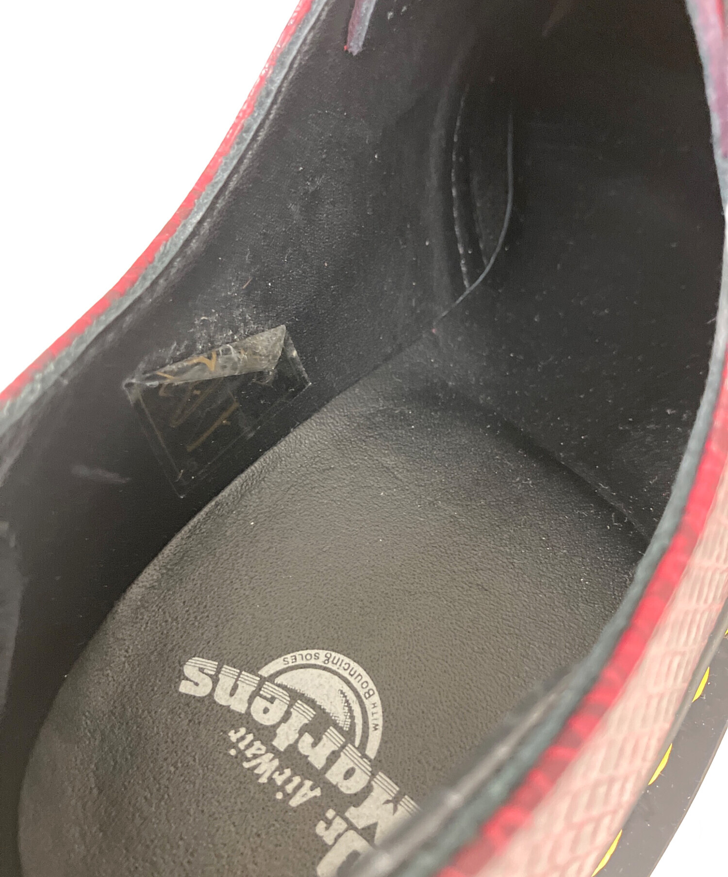 Dr. Martens箱有ドクターマーチンパイソン柄スエードレザーシューズ Dr. Martens箱有ドクターマーチンパイソン柄スエードレザーシューズ