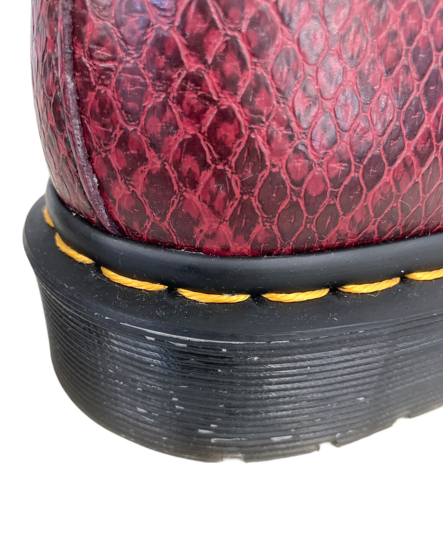 中古・古着通販】Dr.Martens (ドクターマーチン) パイソン柄 3ホール