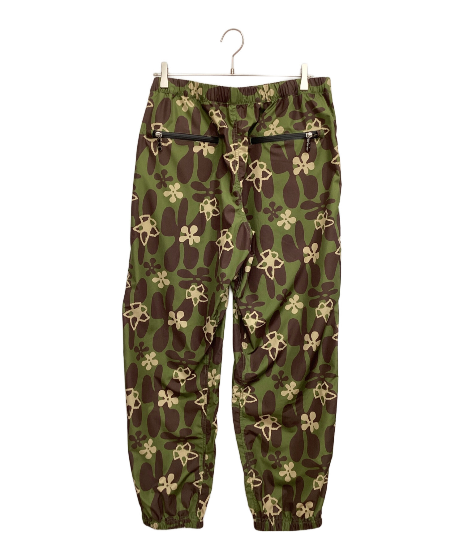 【タグ付】TTT MSW 24SS ナイロンパンツ 花柄チャーム 緑 M m89513714698_1.jpg?1768053668