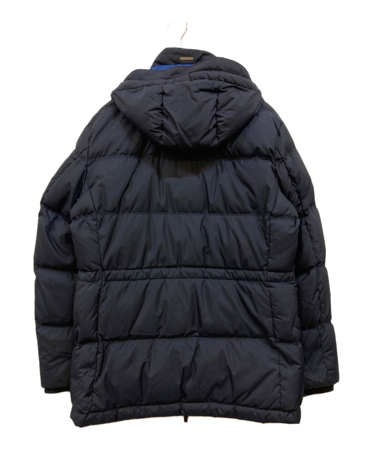 HUGO BOSS フード付きダウンジャケット ネイビー HUGO BOSS（ヒューゴ・ボス） BOSS ボス ナイロン ダウンジャケット