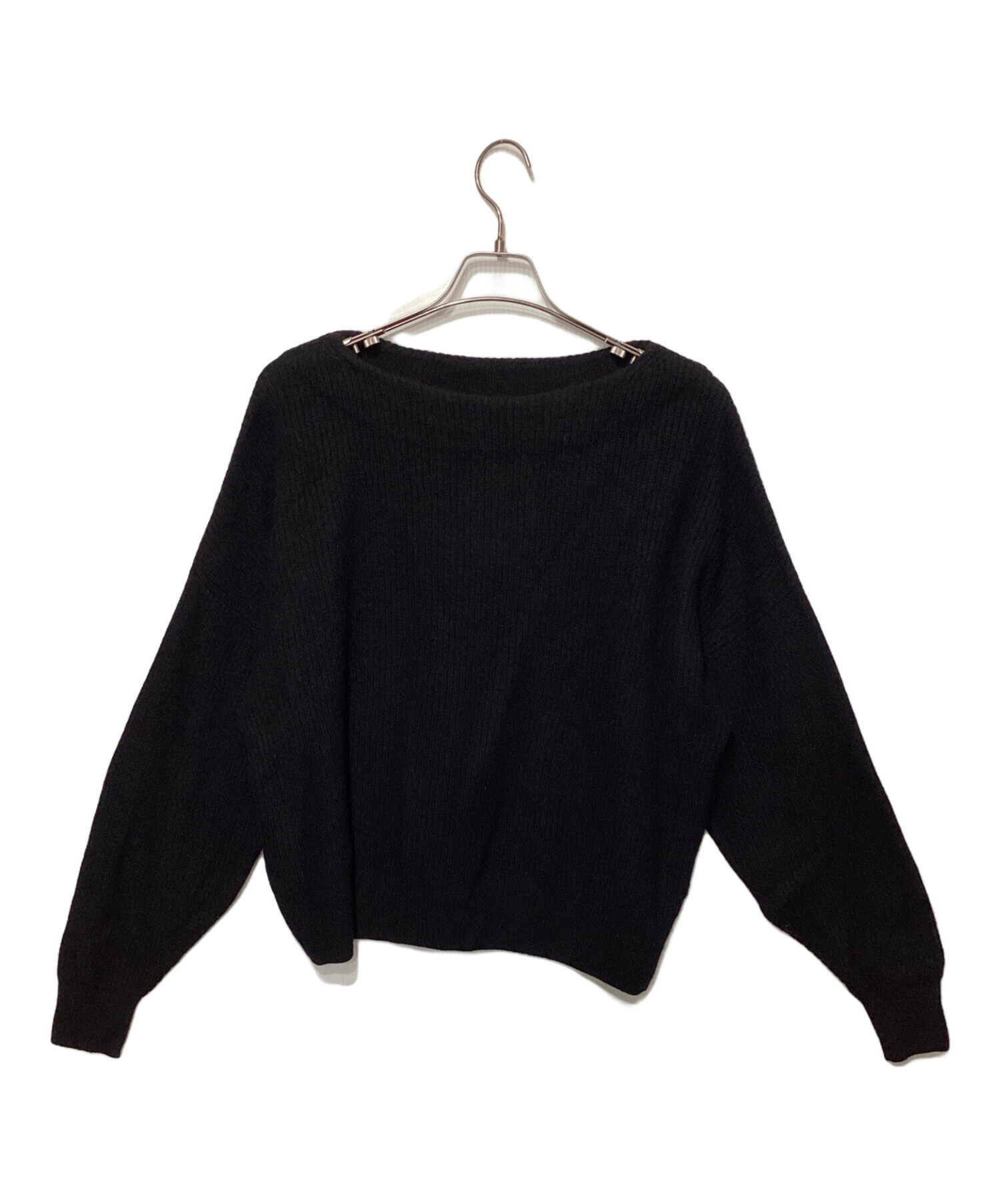 Theory セオリー ニット・セーター S 黒 【古着】【中古】【送料無料】 Theory luxe - theory luxe セオリーリュクス ニット・セーター M 黒