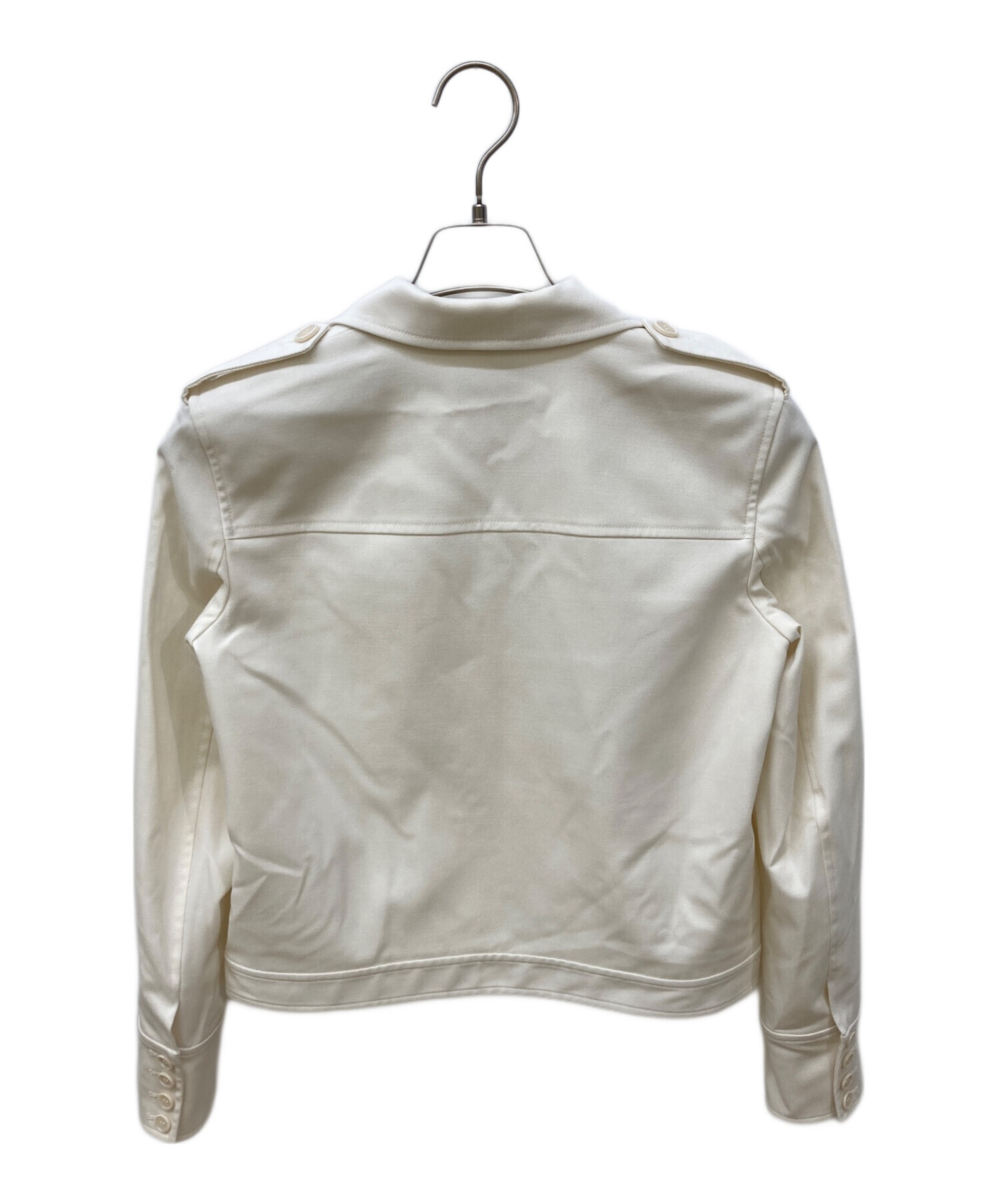 2023AW 新品 セオリー テクスチャートGAB BXY ミリタリージャケット 中古・古着通販】theory (セオリー) Textured GAB BXY Military JKT