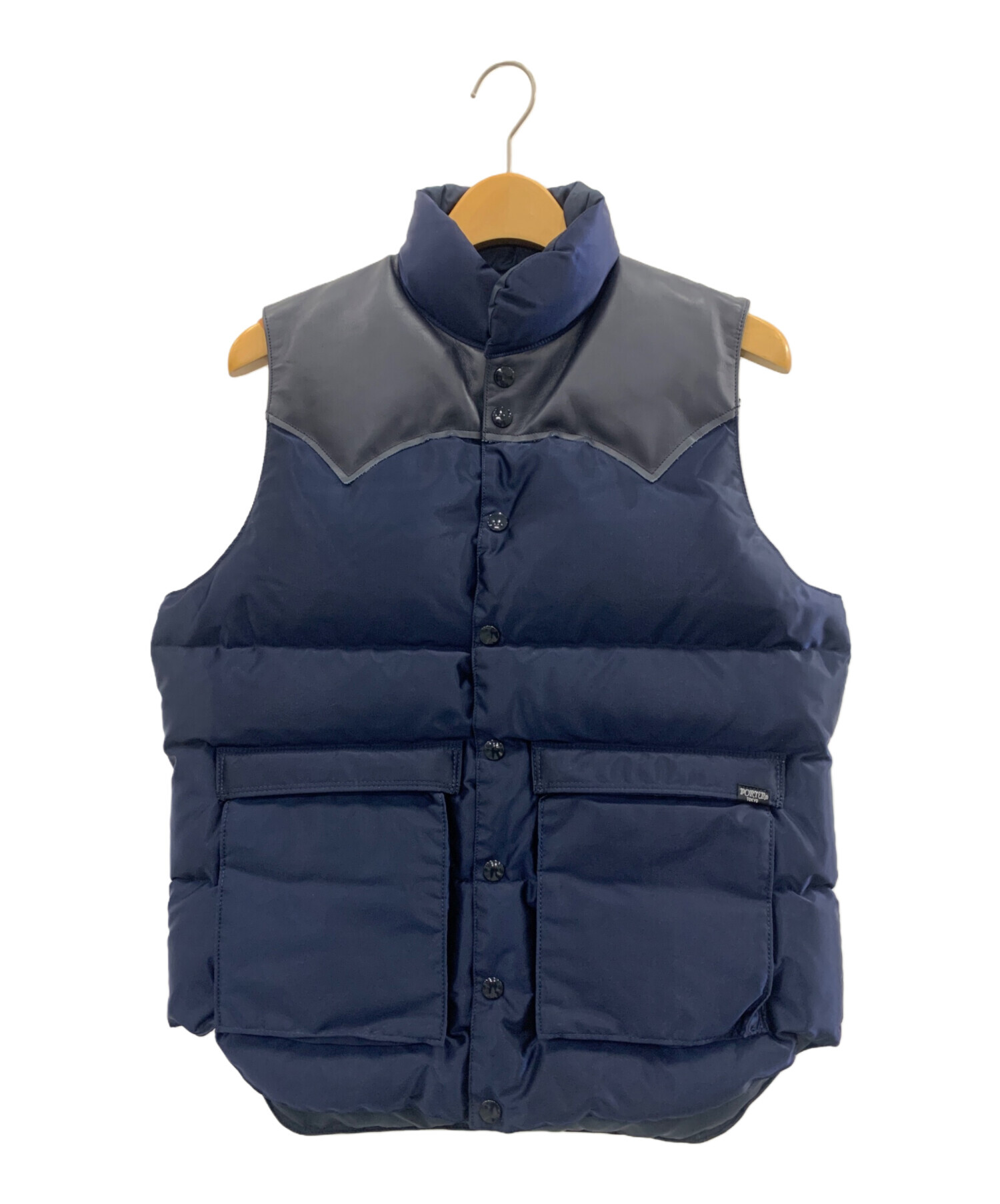 Rocky Mountain Featherbed ダウンベスト 紺色38 Rocky Mountain Featherbed ダウンベスト 紺色38 Rocky Mountain