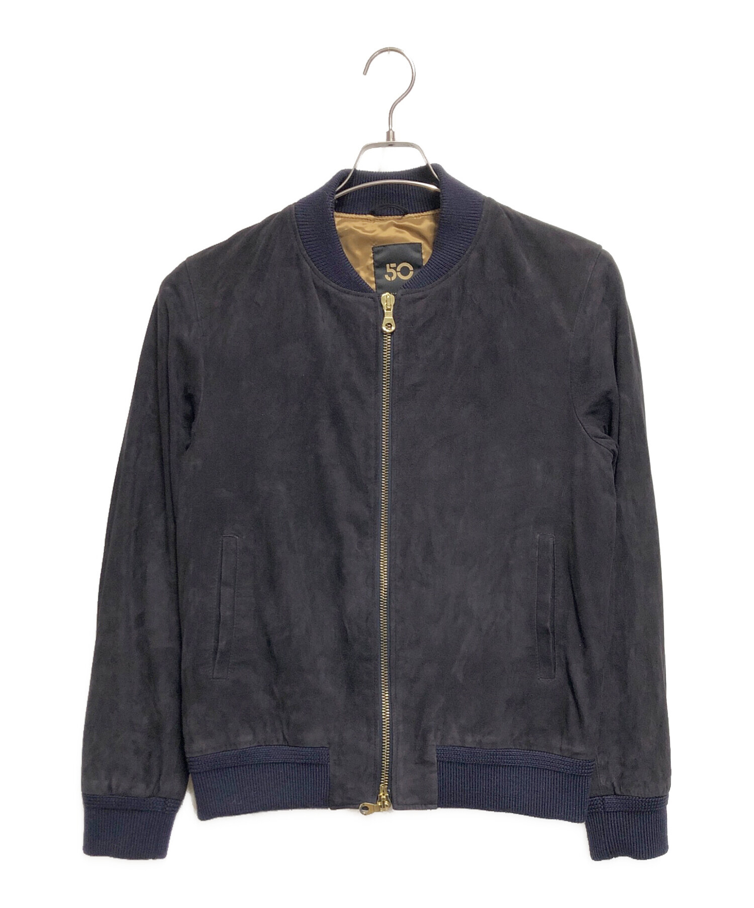 中古・古着通販】Cinquanta (チンクワンタ) ゴートスエードボンバー