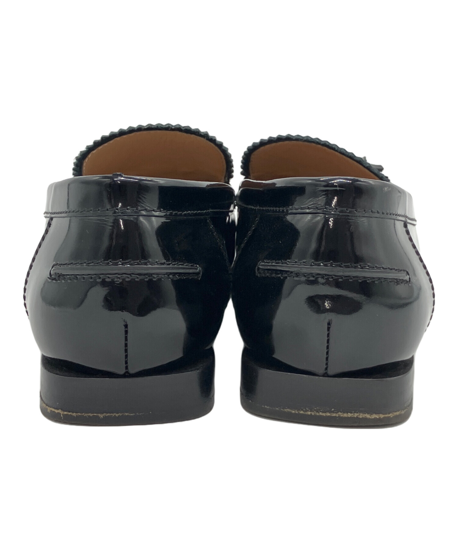 中古・古着通販】PELLICO (ペリーコ) エナメルタッセルローファー