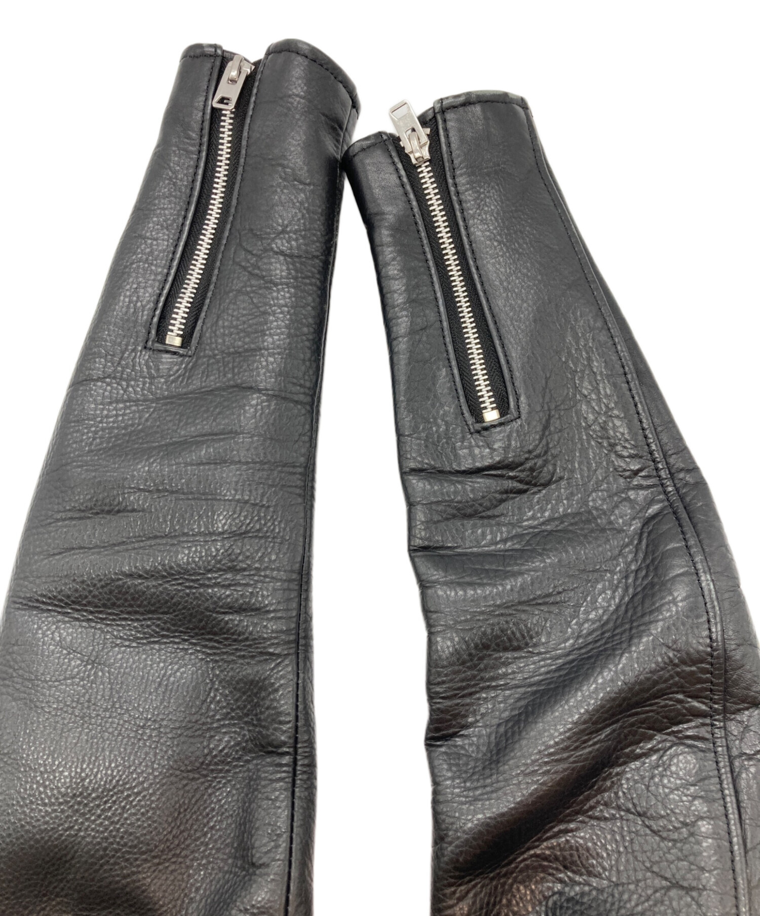 MAISON REEFUR 黒 レザージャケット サイズ36 中古・古着通販】MAISON DE REEFUR (メゾン ド リーファー