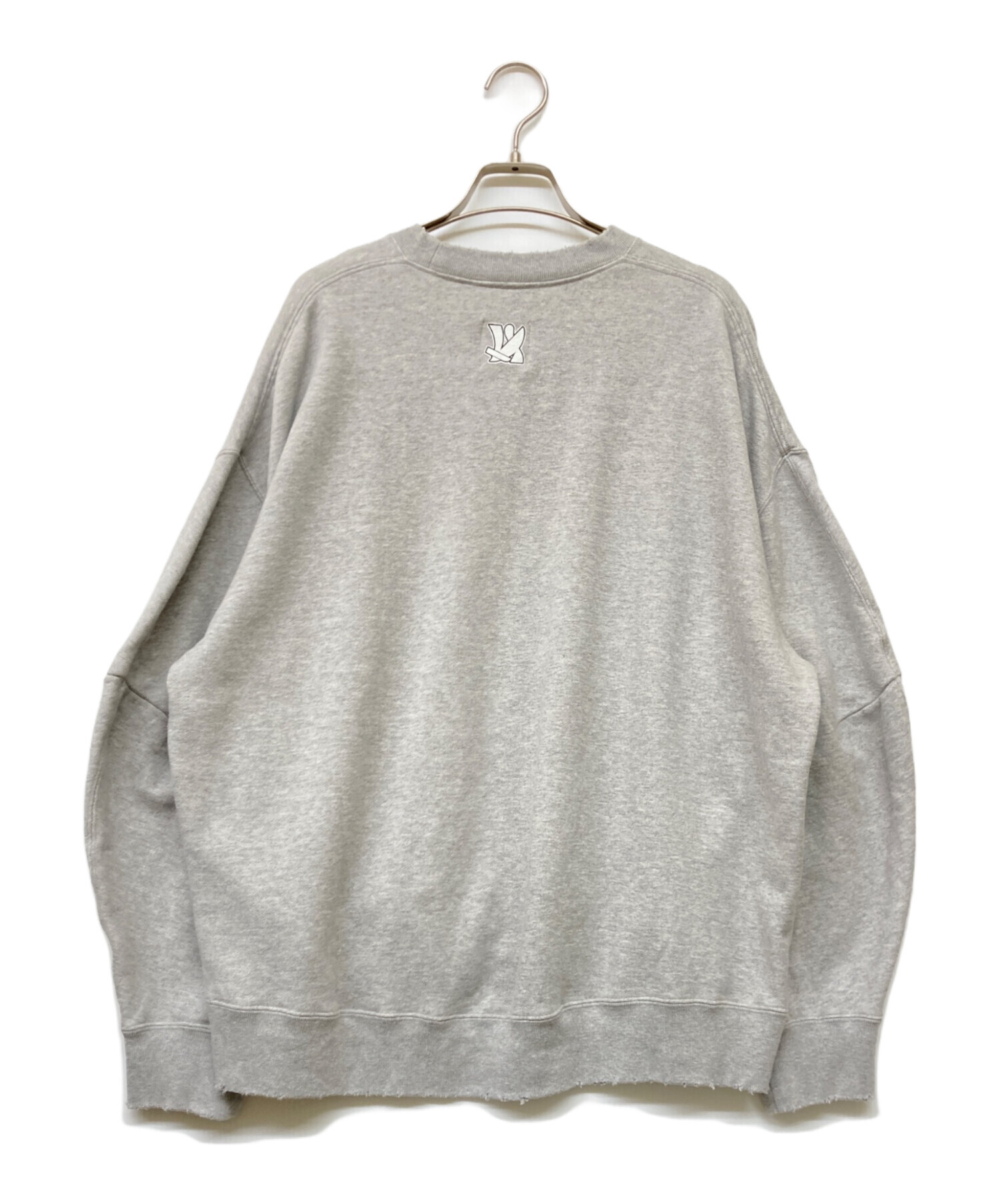 中古・古着通販】NOUNLESS (ナウンレス) 別注COLLEGE LOGO OVER SWEAT