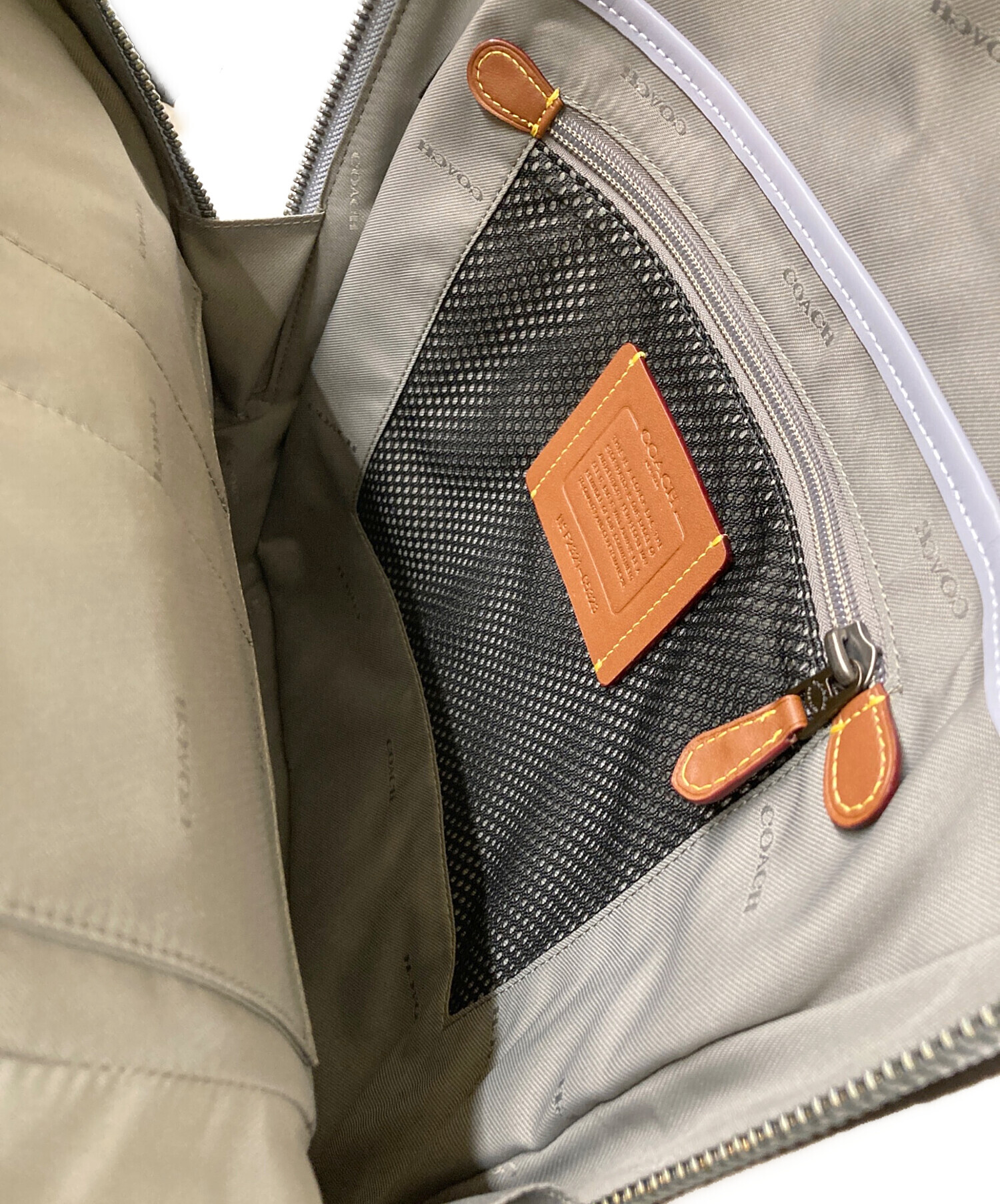 中古・古着通販】COACH (コーチ) ゴッサム バックパック ブルー 