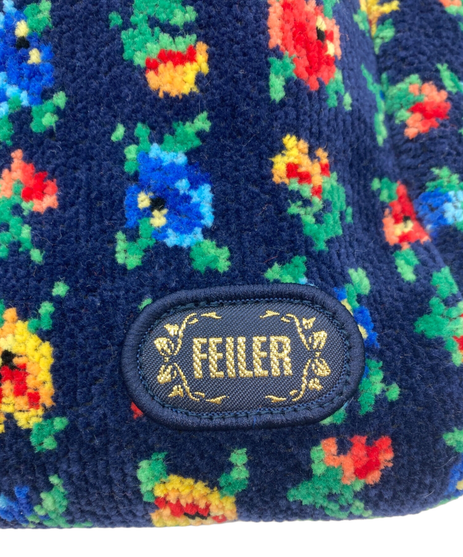 中古・古着通販】FEILER (フェイラー) ボストンバッグ ネイビー 未使用